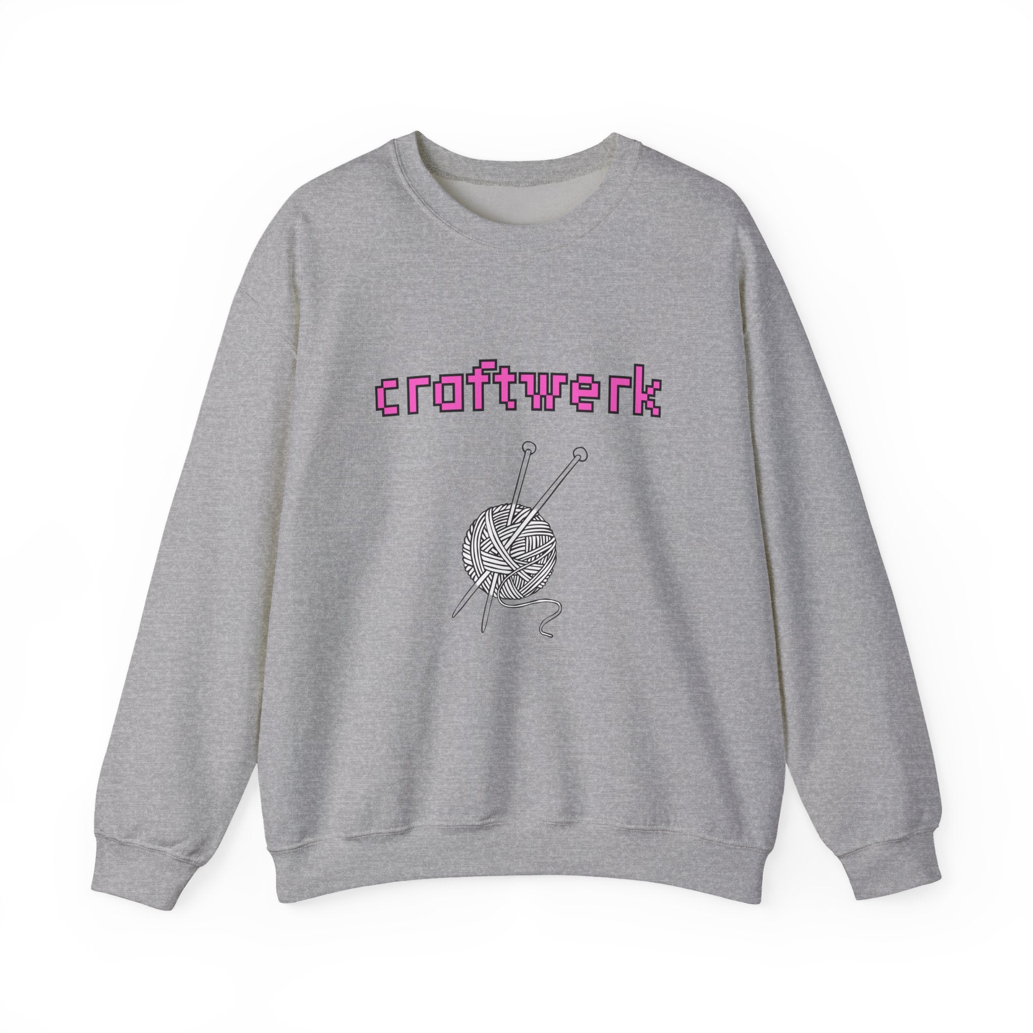 CRAFTWerk Sweater Perfect Gift for Synth - lovers - Gildan 18000, - Justice Candy Apparel