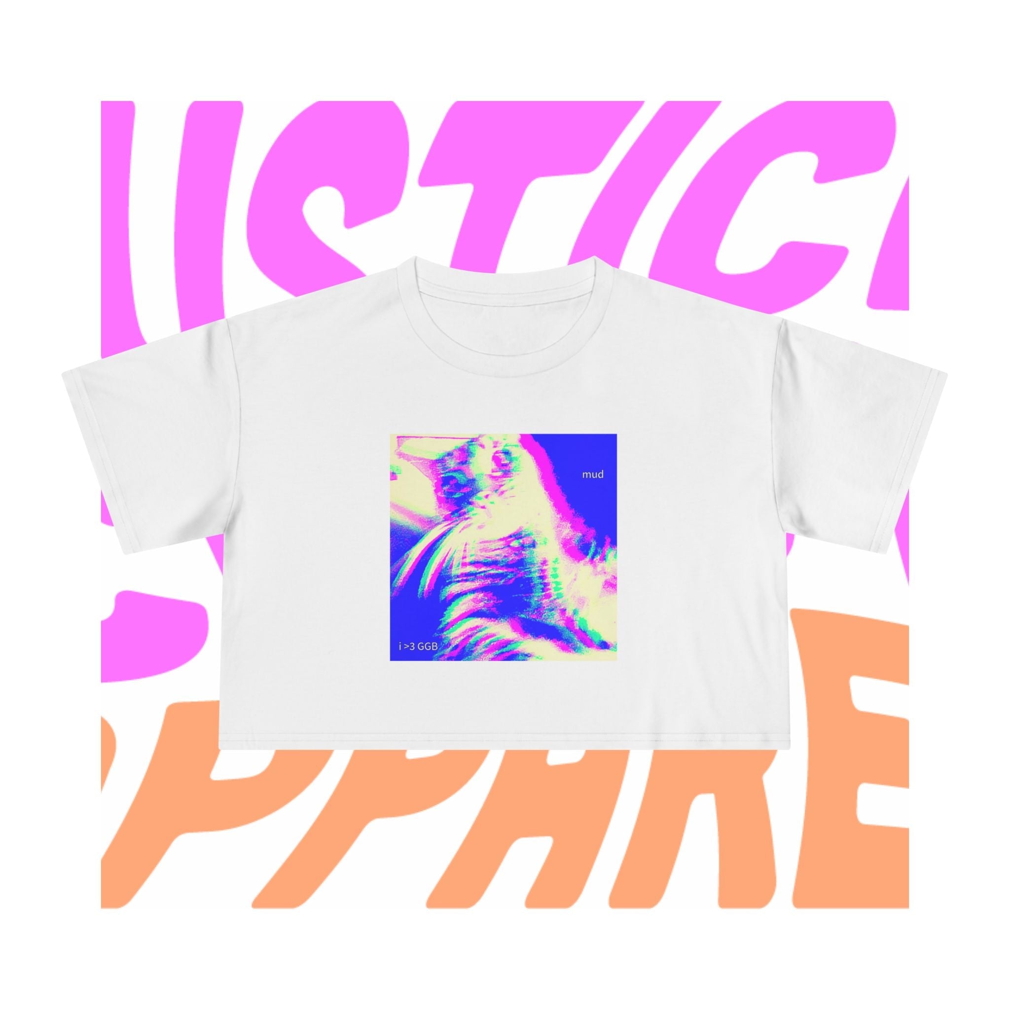 Crop Tee - Unisex Clothing - Someone's Cat - Justice Candy Apparel