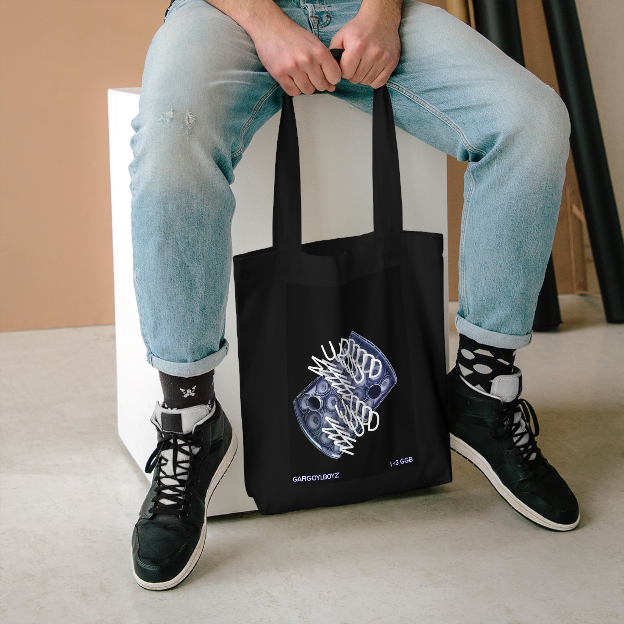 Gargoylboyz Cotton Tote Bag - Eco - Friendly Laptop Bag for TAFE - Justice Candy Apparel