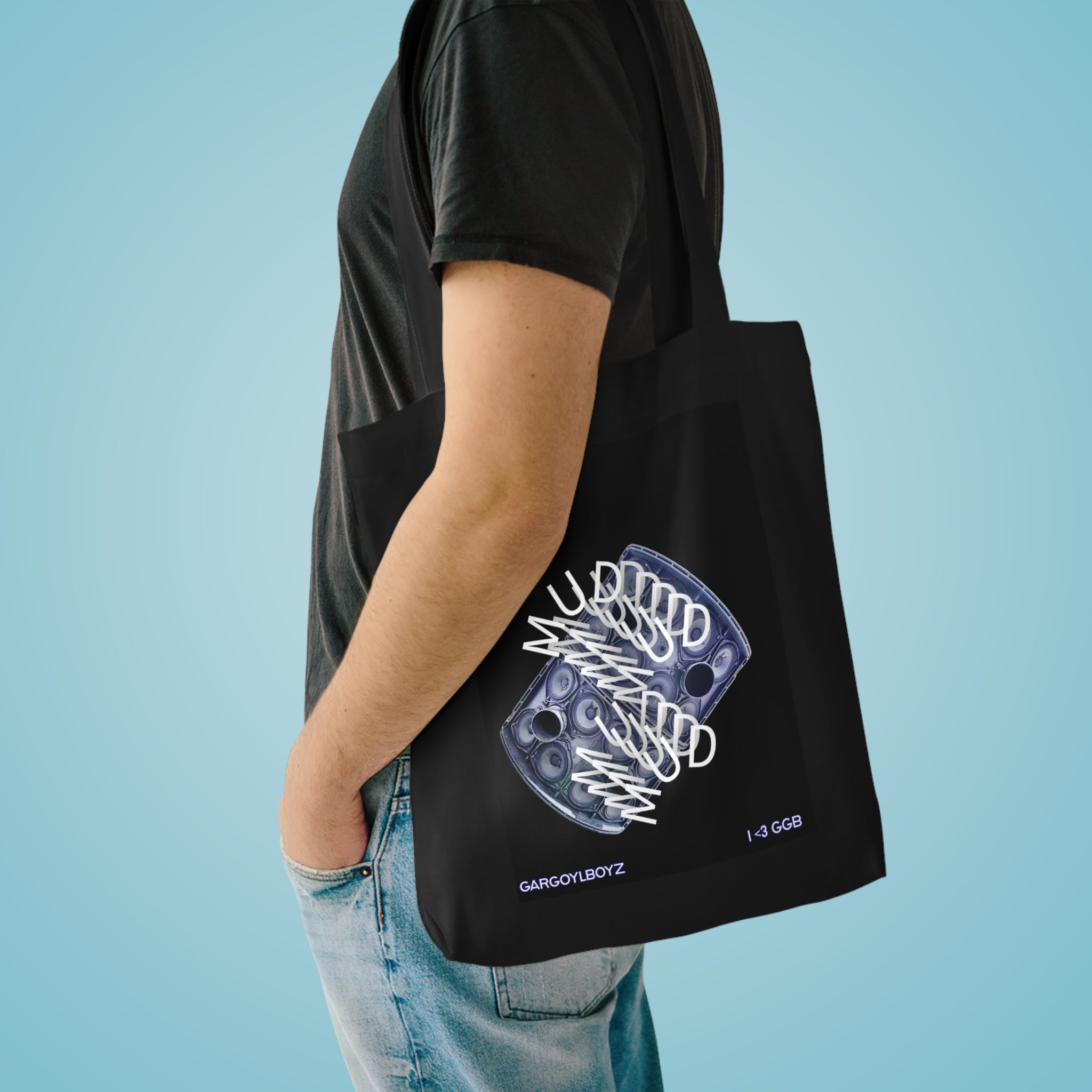 Gargoylboyz Cotton Tote Bag - Eco - Friendly Laptop Bag for TAFE - Justice Candy Apparel