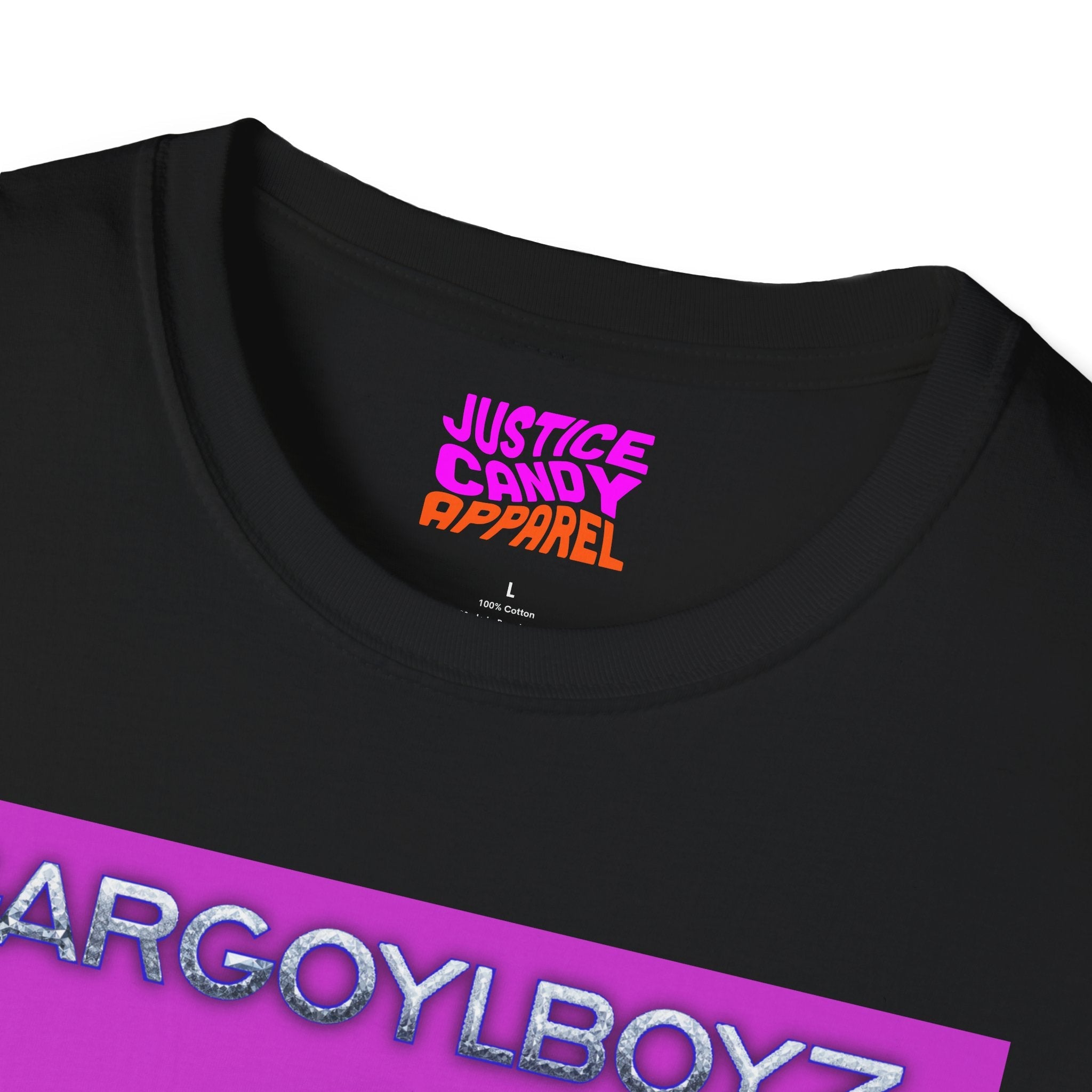Gargoylboyz 'mud' - Vibrant Magenta Graphic Tee - Sydney Trap Collective - Justice Candy Apparel