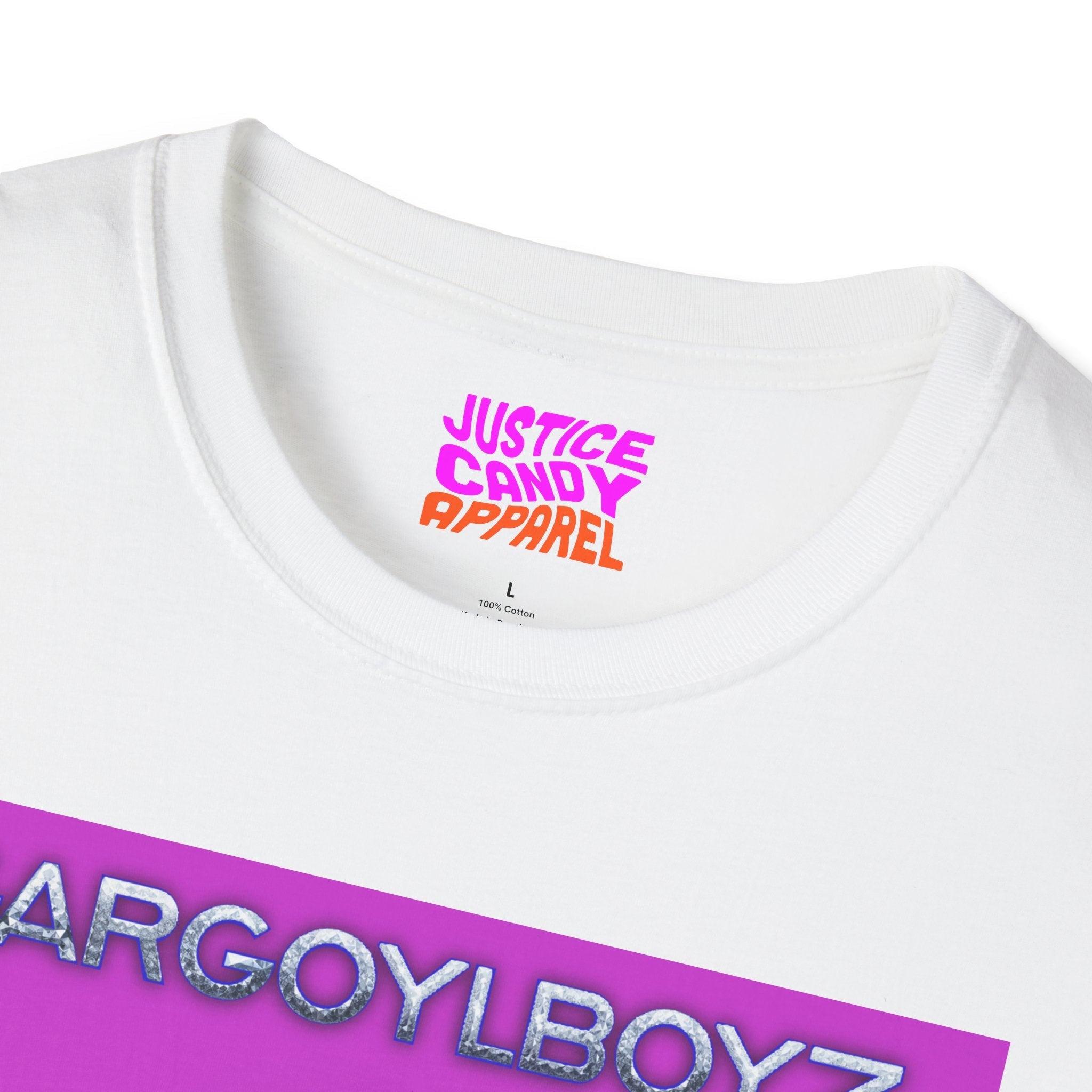 Gargoylboyz 'mud' - Vibrant Magenta Graphic Tee - Sydney Trap Collective - Justice Candy Apparel