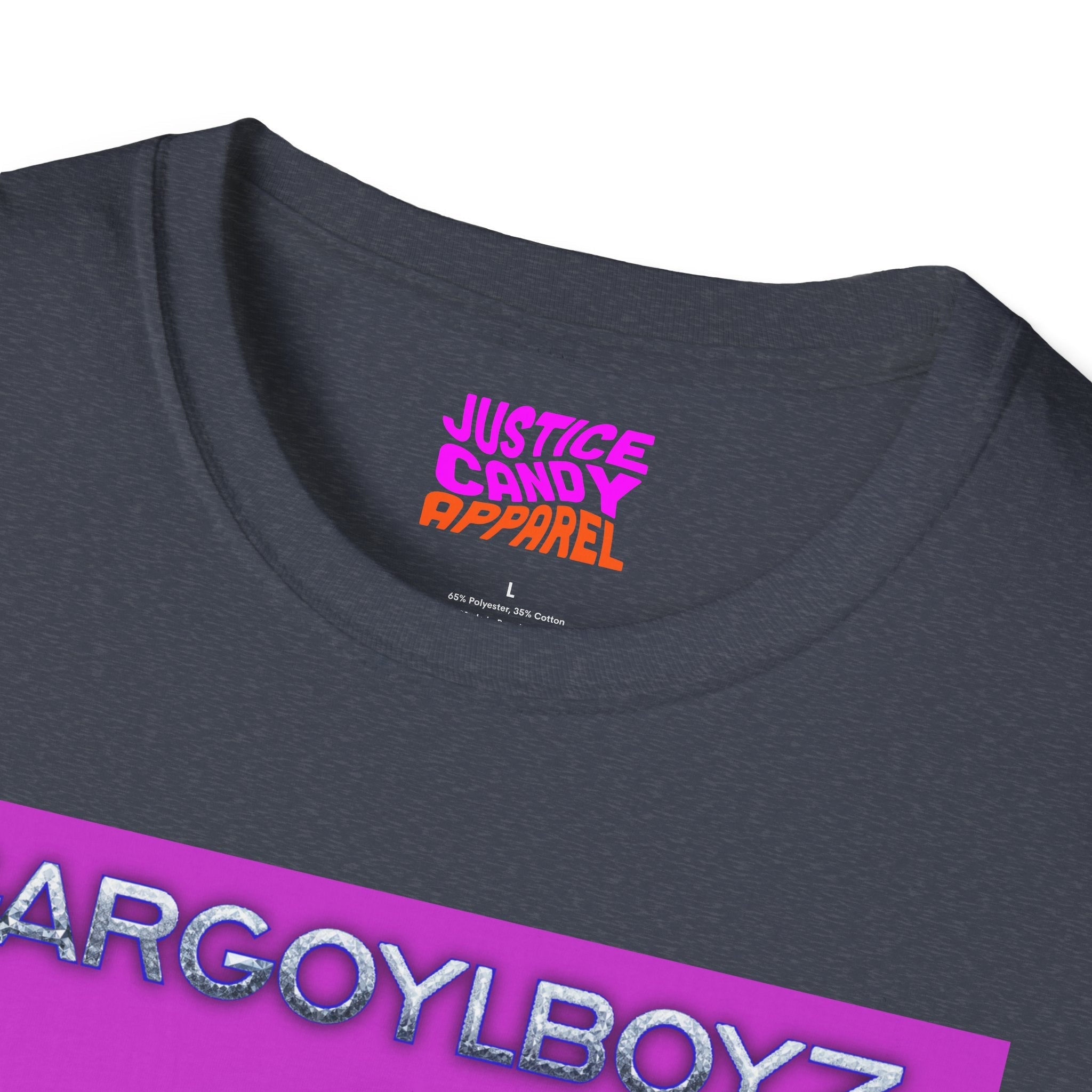 Gargoylboyz 'mud' - Vibrant Magenta Graphic Tee - Sydney Trap Collective - Justice Candy Apparel