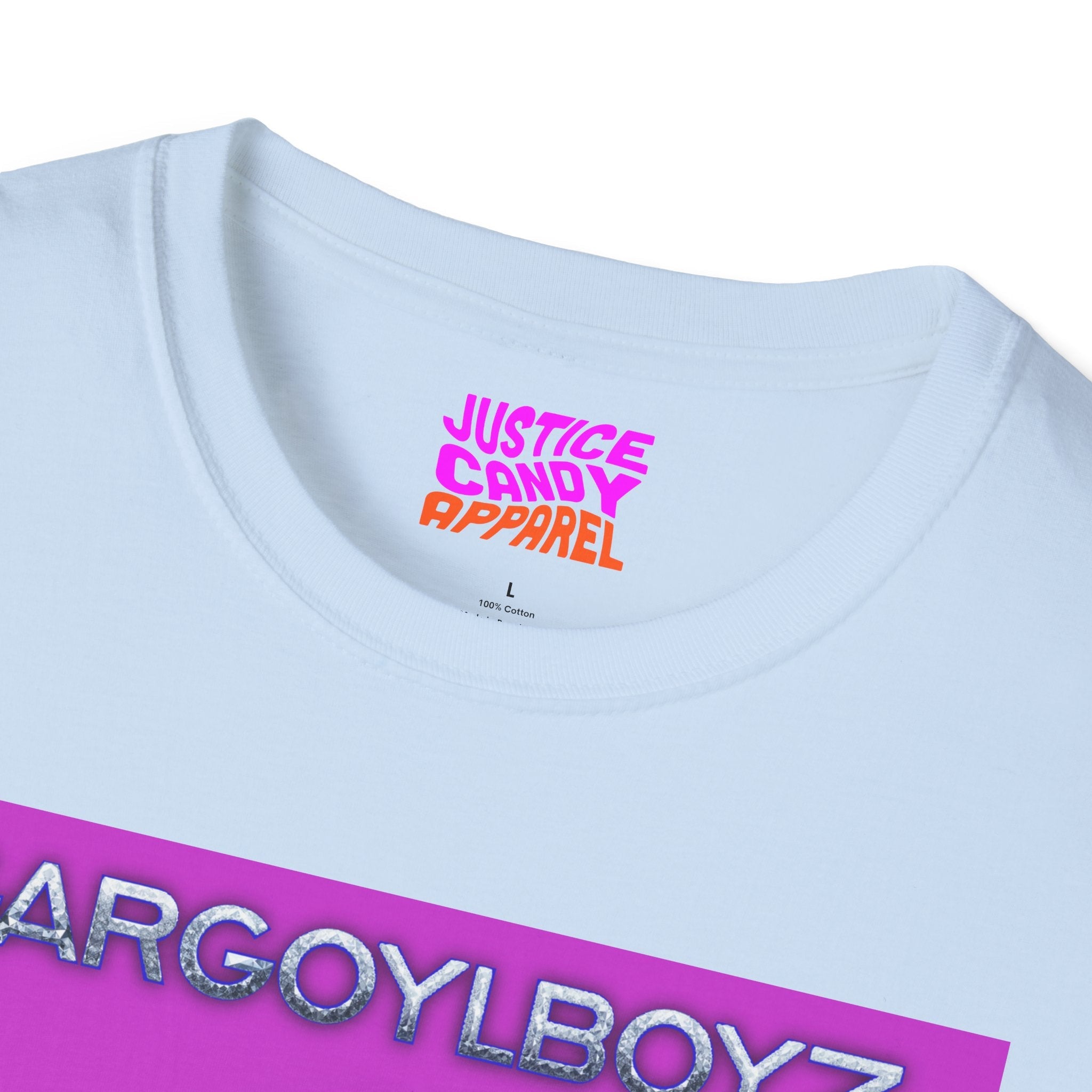 Gargoylboyz 'mud' - Vibrant Magenta Graphic Tee - Sydney Trap Collective - Justice Candy Apparel