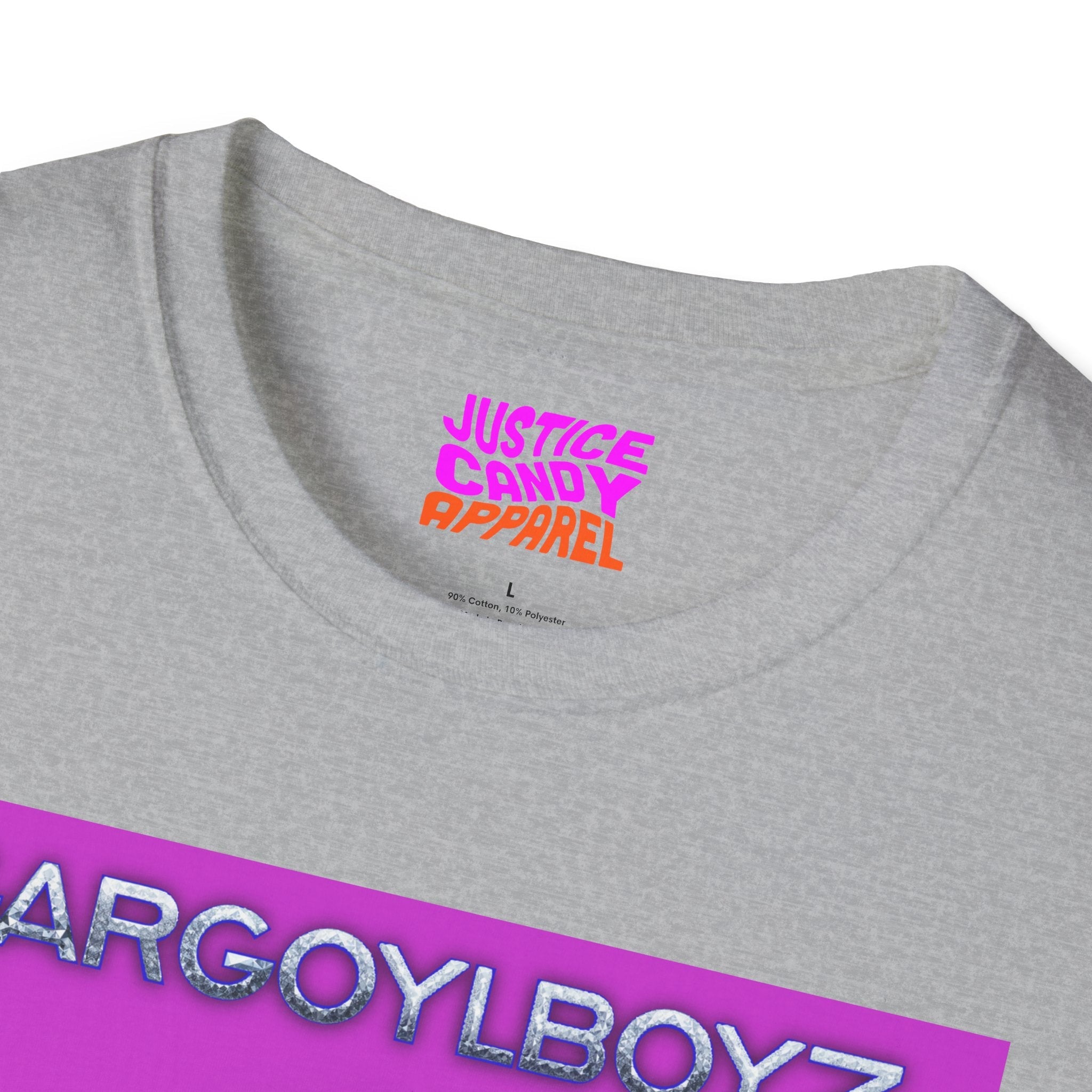 Gargoylboyz 'mud' - Vibrant Magenta Graphic Tee - Sydney Trap Collective - Justice Candy Apparel