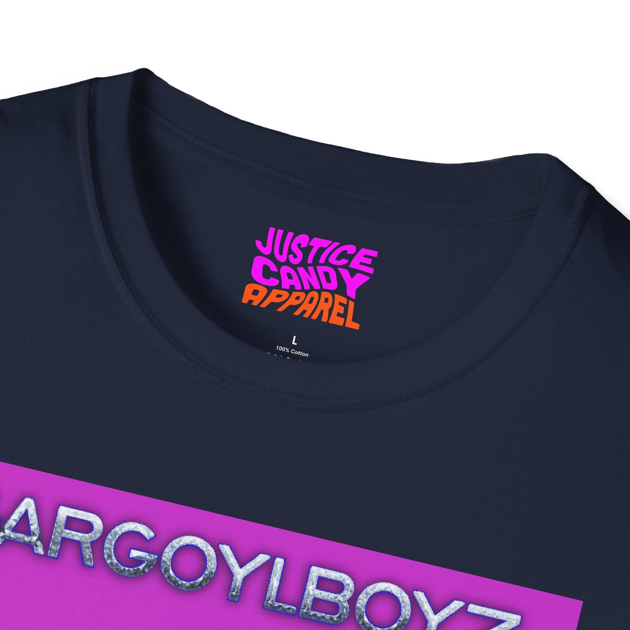 Gargoylboyz 'mud' - Vibrant Magenta Graphic Tee - Sydney Trap Collective - Justice Candy Apparel