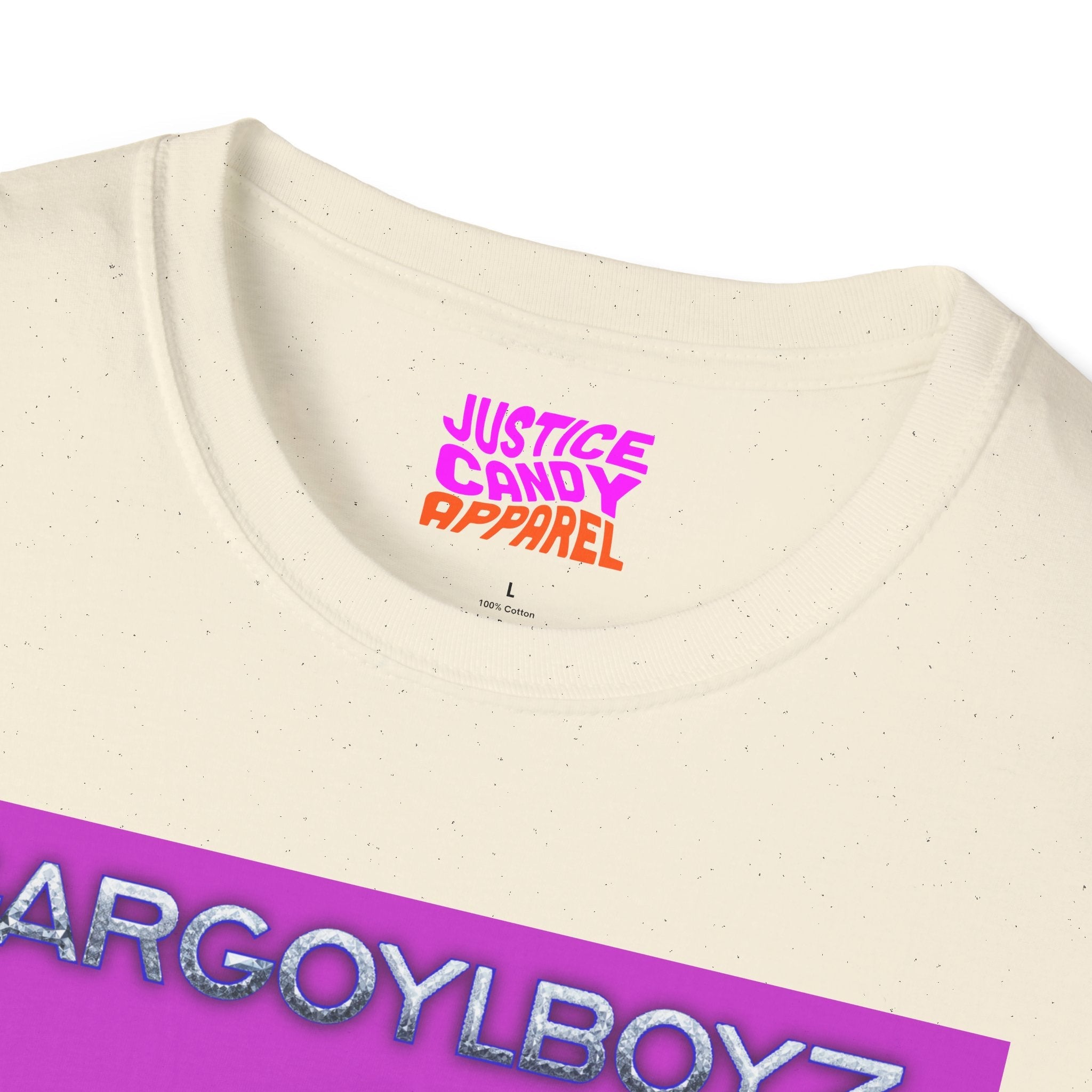 Gargoylboyz 'mud' - Vibrant Magenta Graphic Tee - Sydney Trap Collective - Justice Candy Apparel