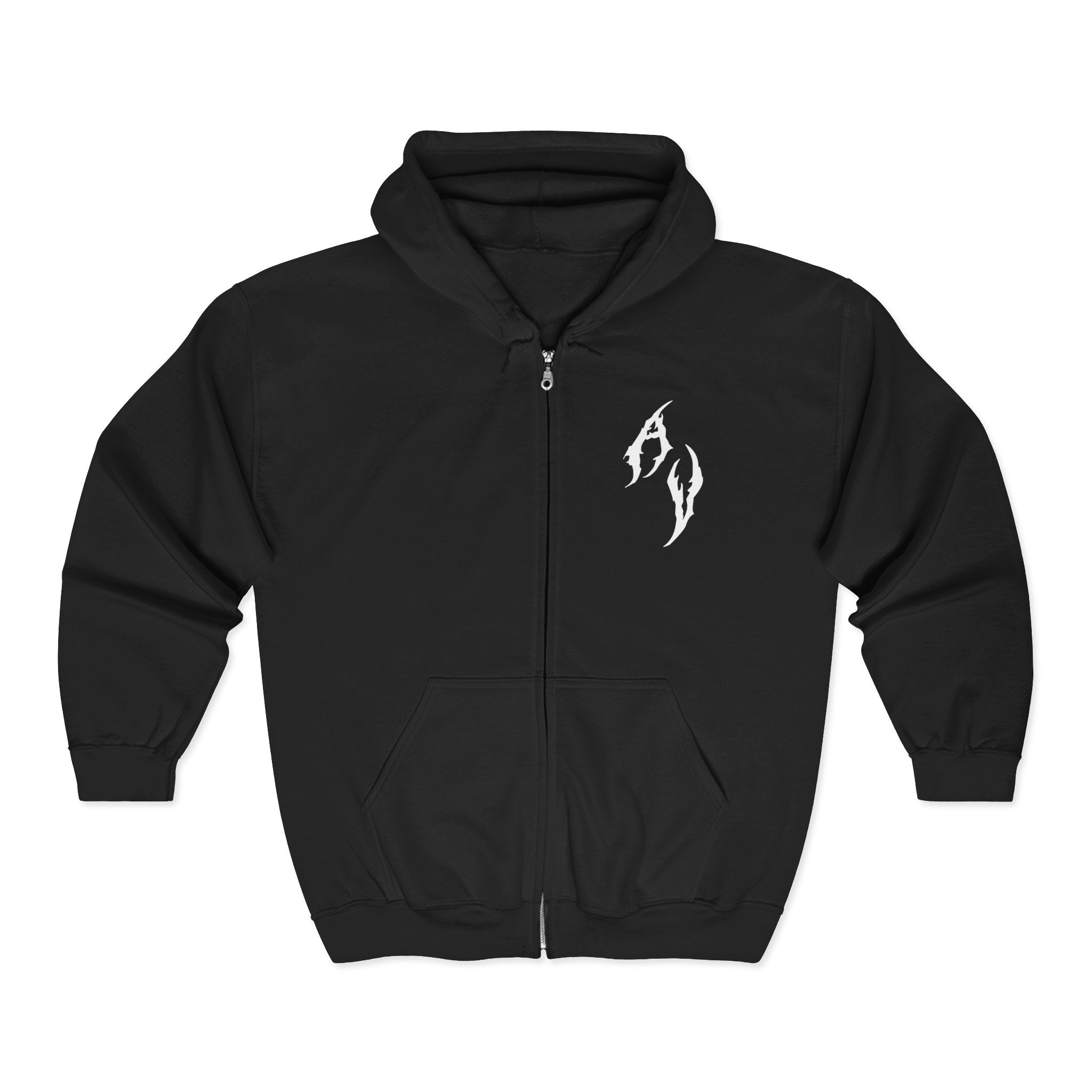 Autistic Virgin - Zip - Up Hoodie - Justice Candy Apparel