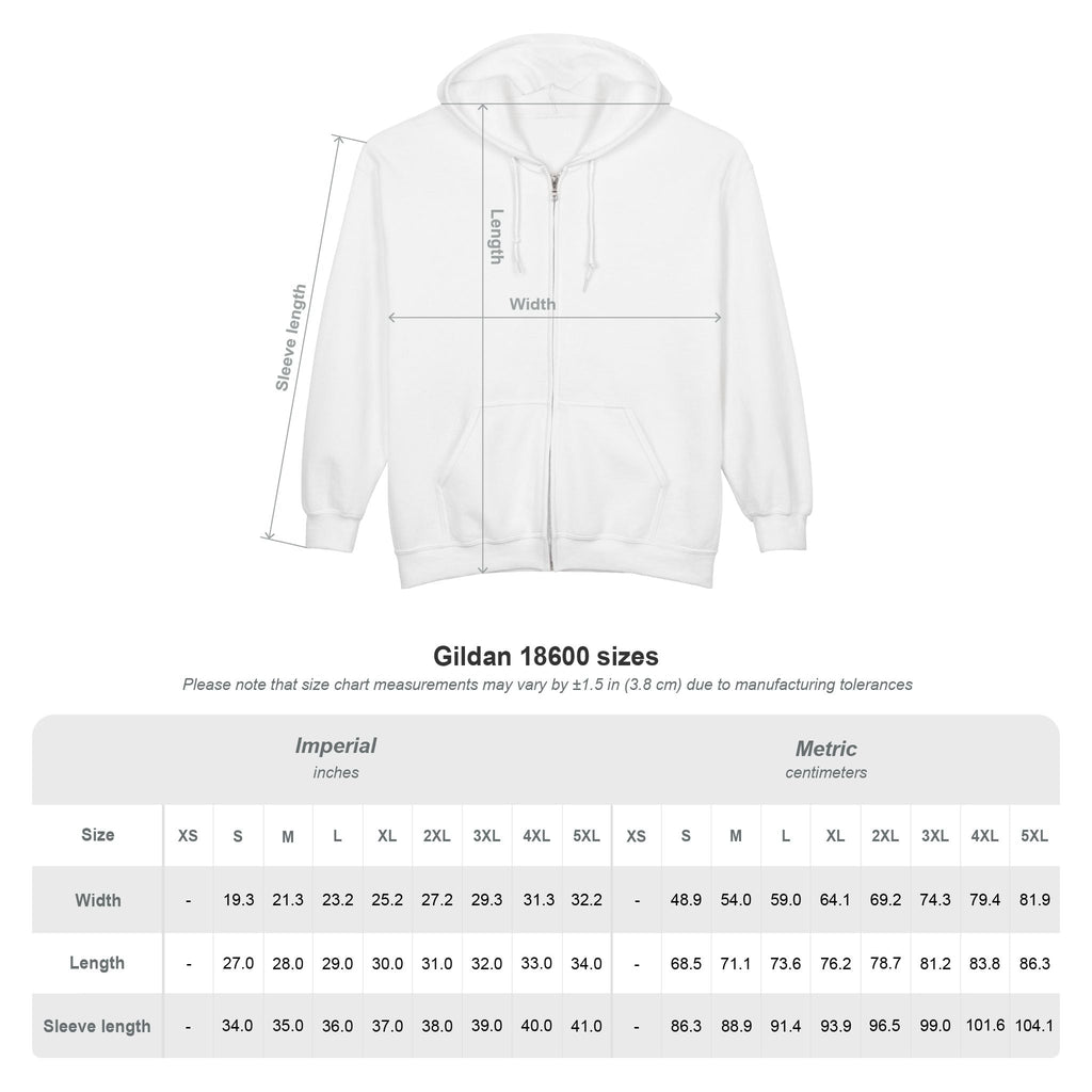 Autistic Virgin - Zip - Up Hoodie - Justice Candy Apparel