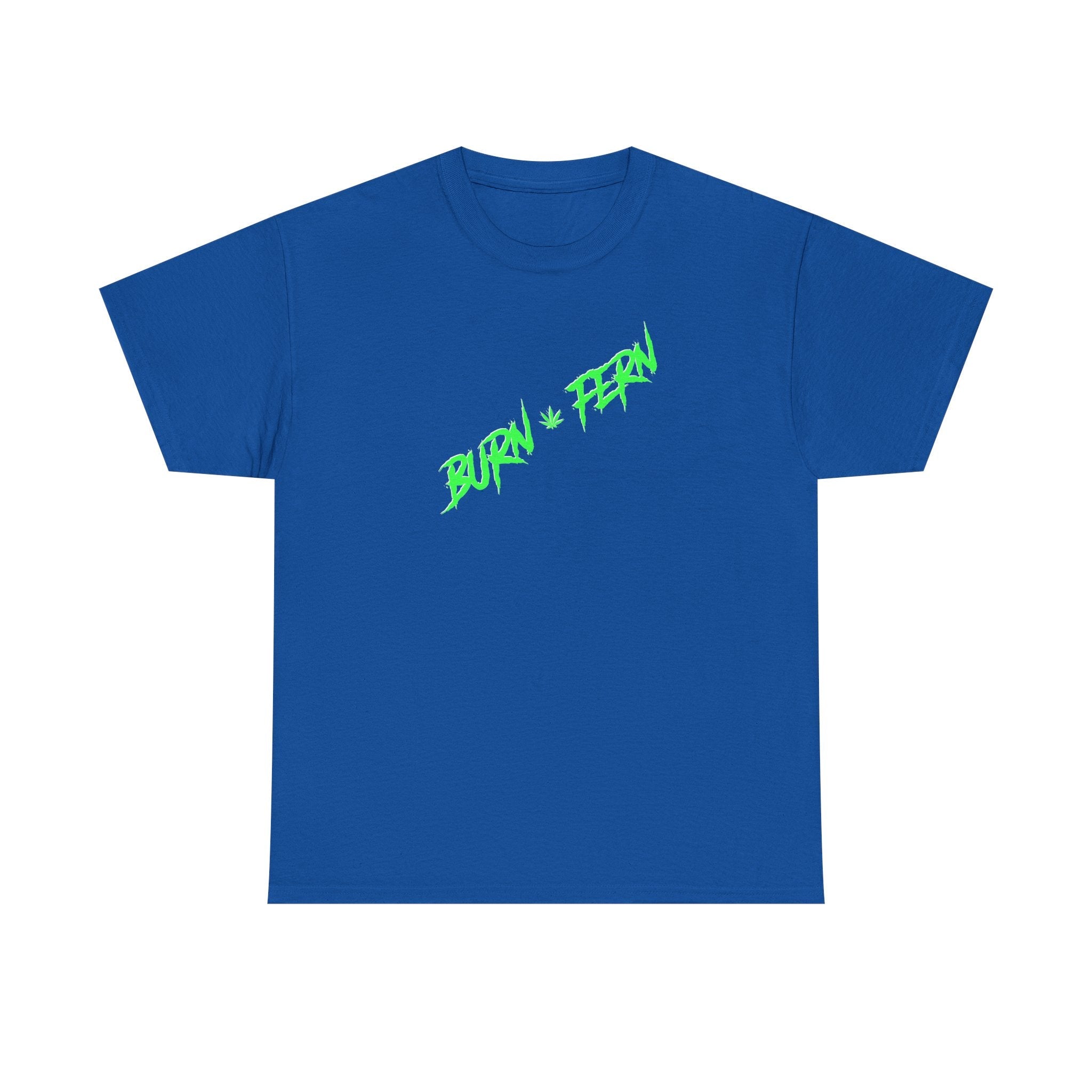 "BURN • FERN" Graphic T-Shirt - 420 Streetwear - Justice Candy Apparel