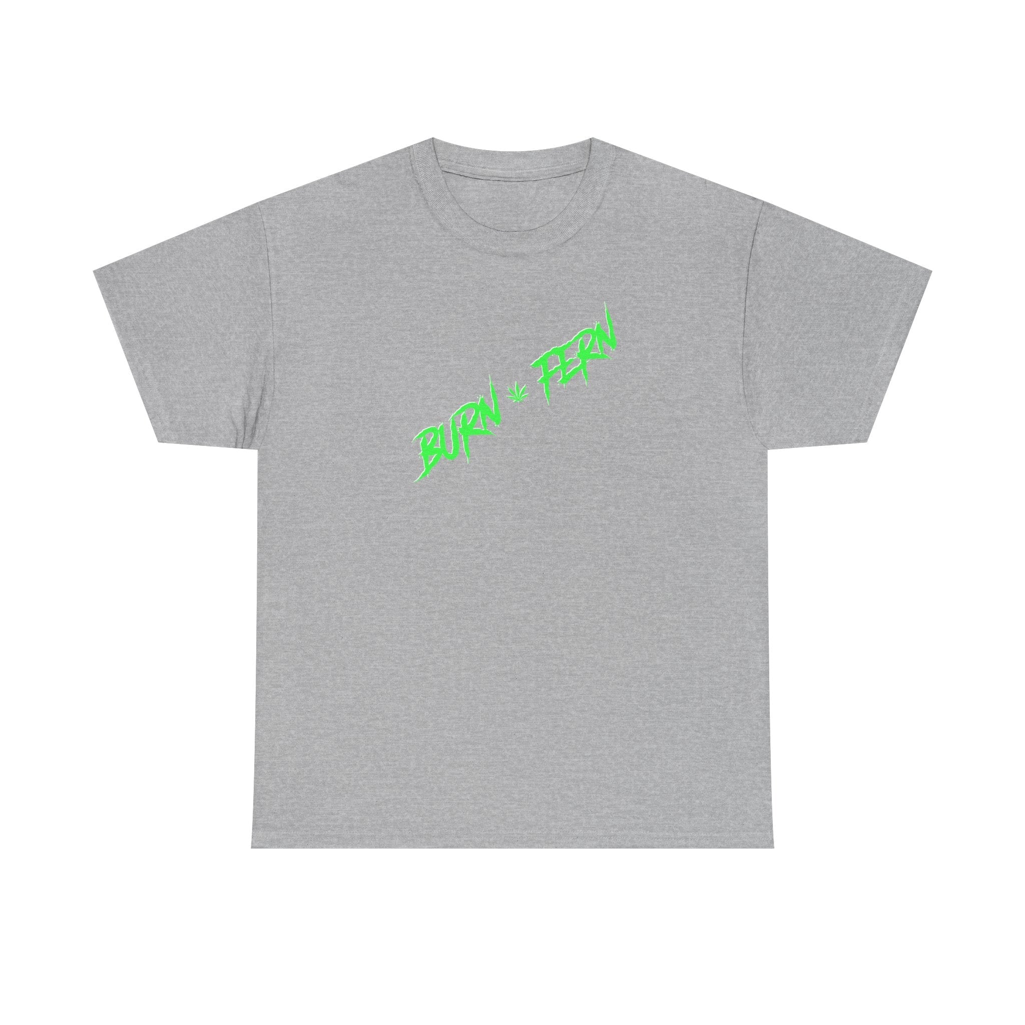 "BURN • FERN" Graphic T-Shirt - 420 Streetwear - Justice Candy Apparel
