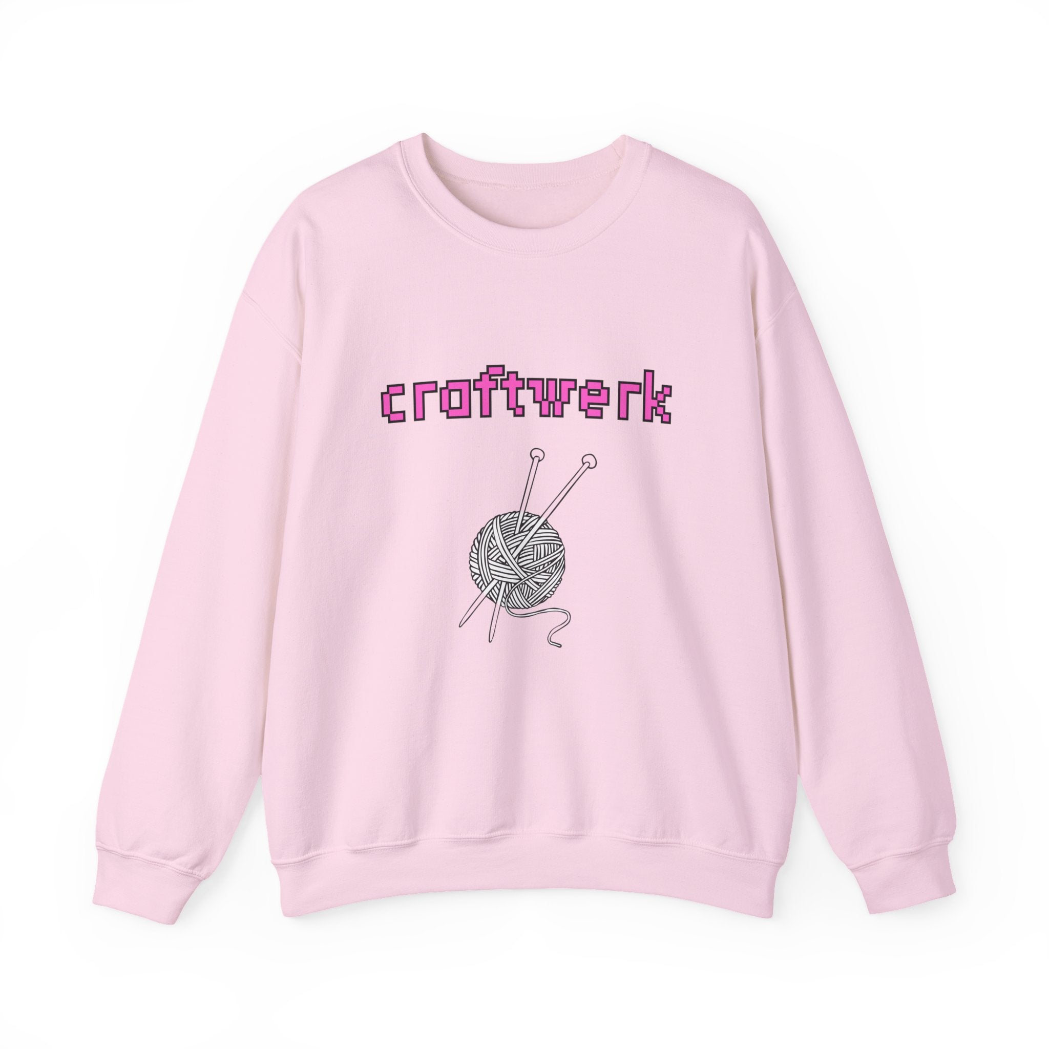 CRAFTWerk Sweater Perfect Gift for Synth - lovers - Gildan 18000, - Justice Candy Apparel