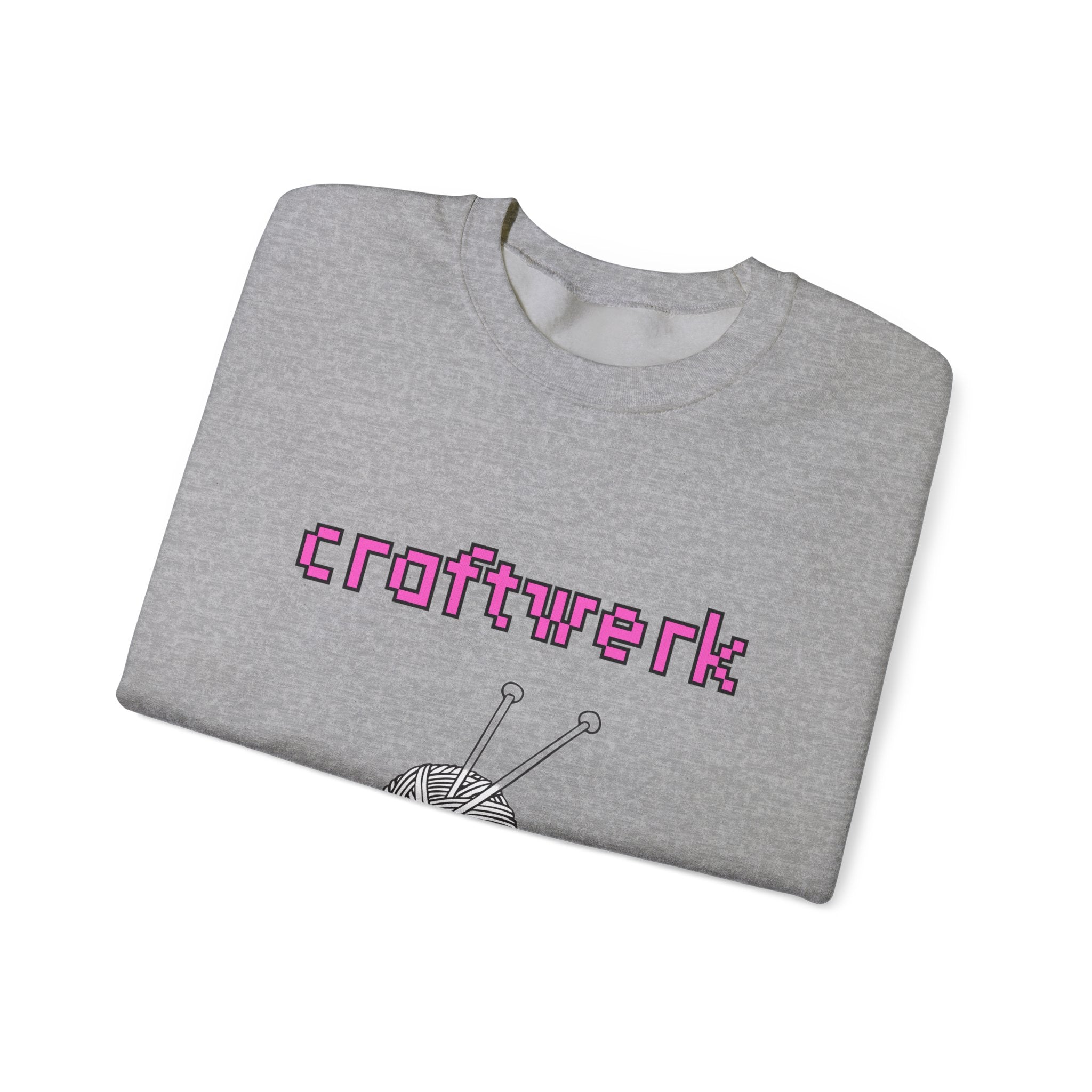 CRAFTWerk Sweater Perfect Gift for Synth - lovers - Gildan 18000, - Justice Candy Apparel