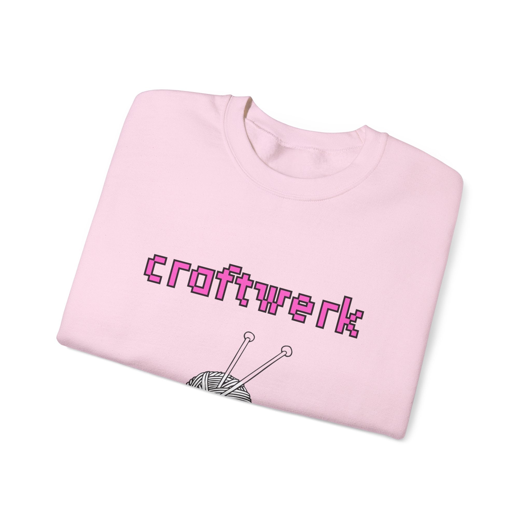 CRAFTWerk Sweater Perfect Gift for Synth - lovers - Gildan 18000, - Justice Candy Apparel