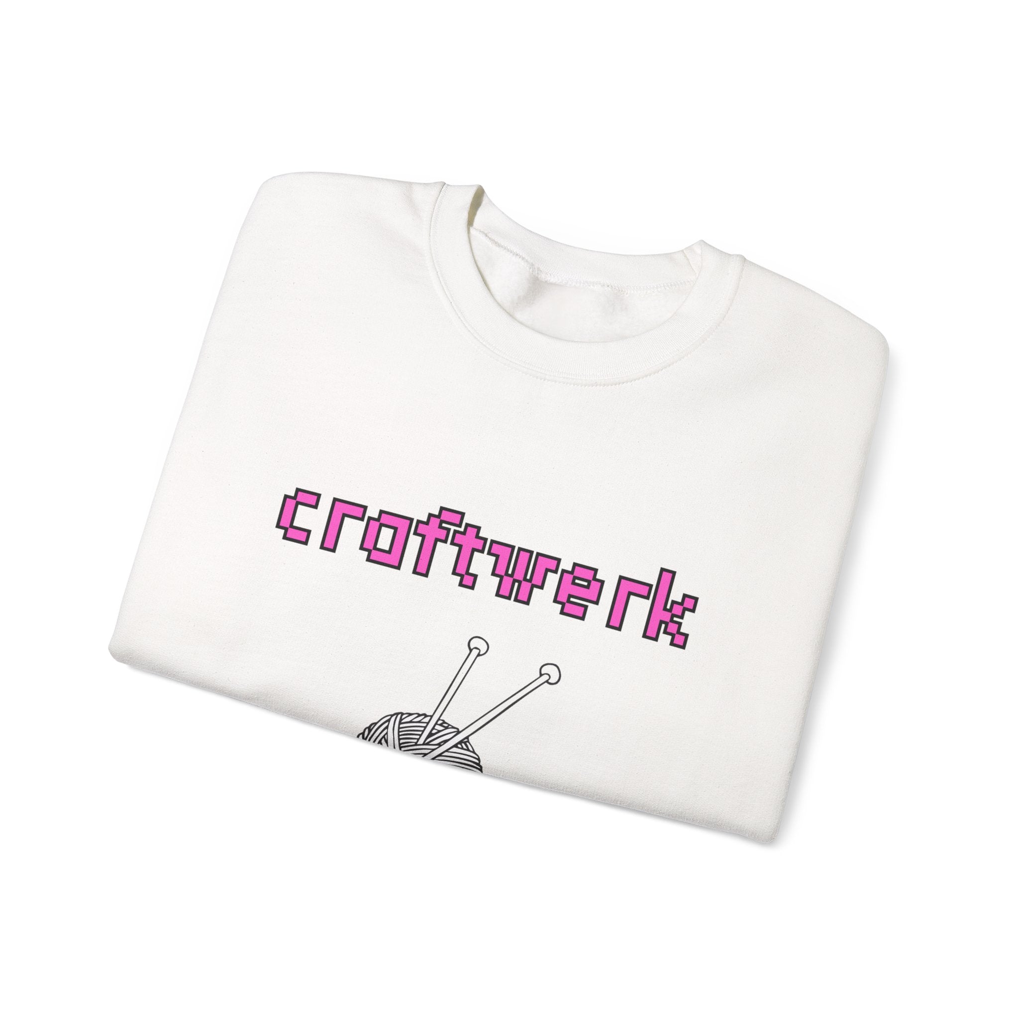 CRAFTWerk Sweater Perfect Gift for Synth - lovers - Gildan 18000, - Justice Candy Apparel