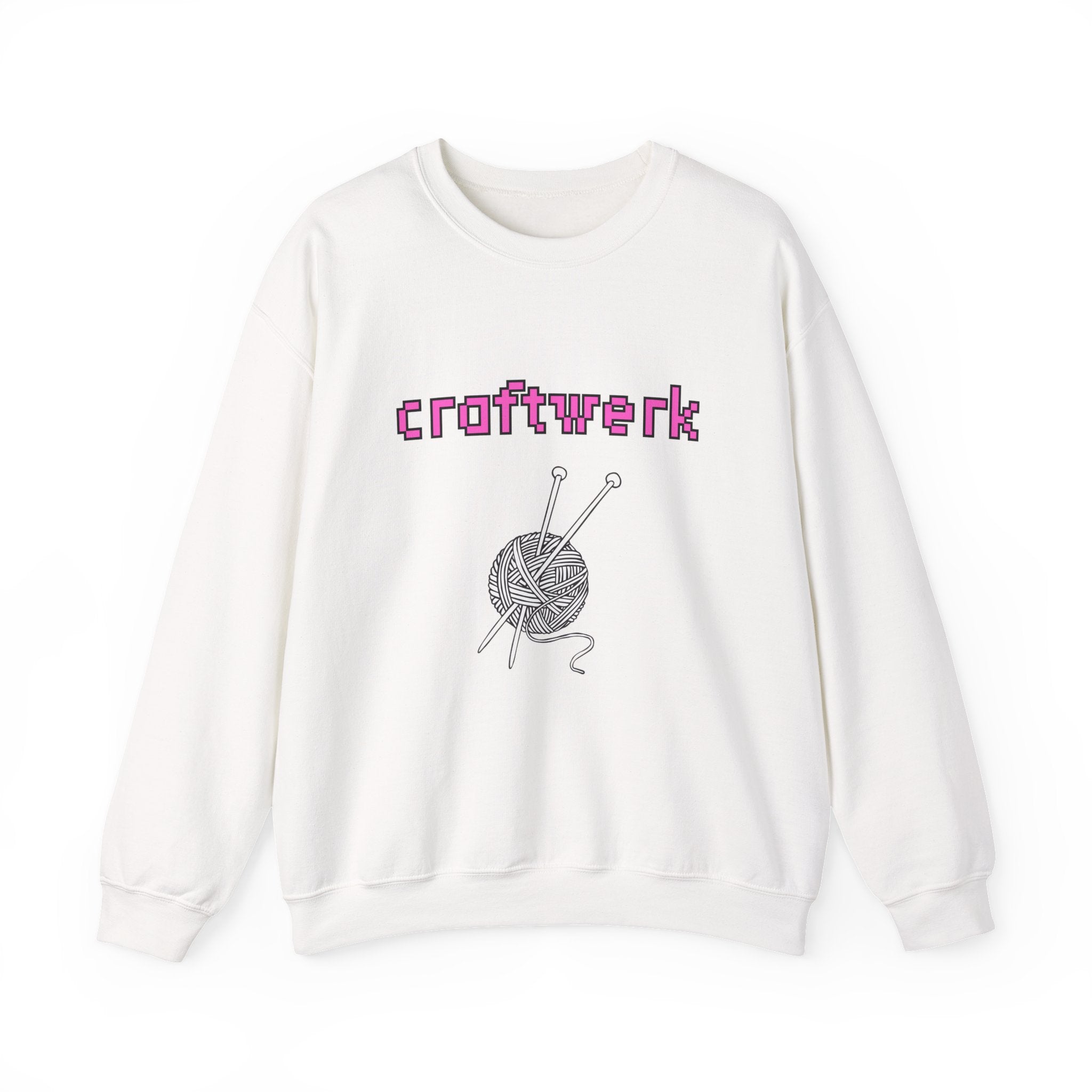 CRAFTWerk Sweater Perfect Gift for Synth - lovers - Gildan 18000, - Justice Candy Apparel
