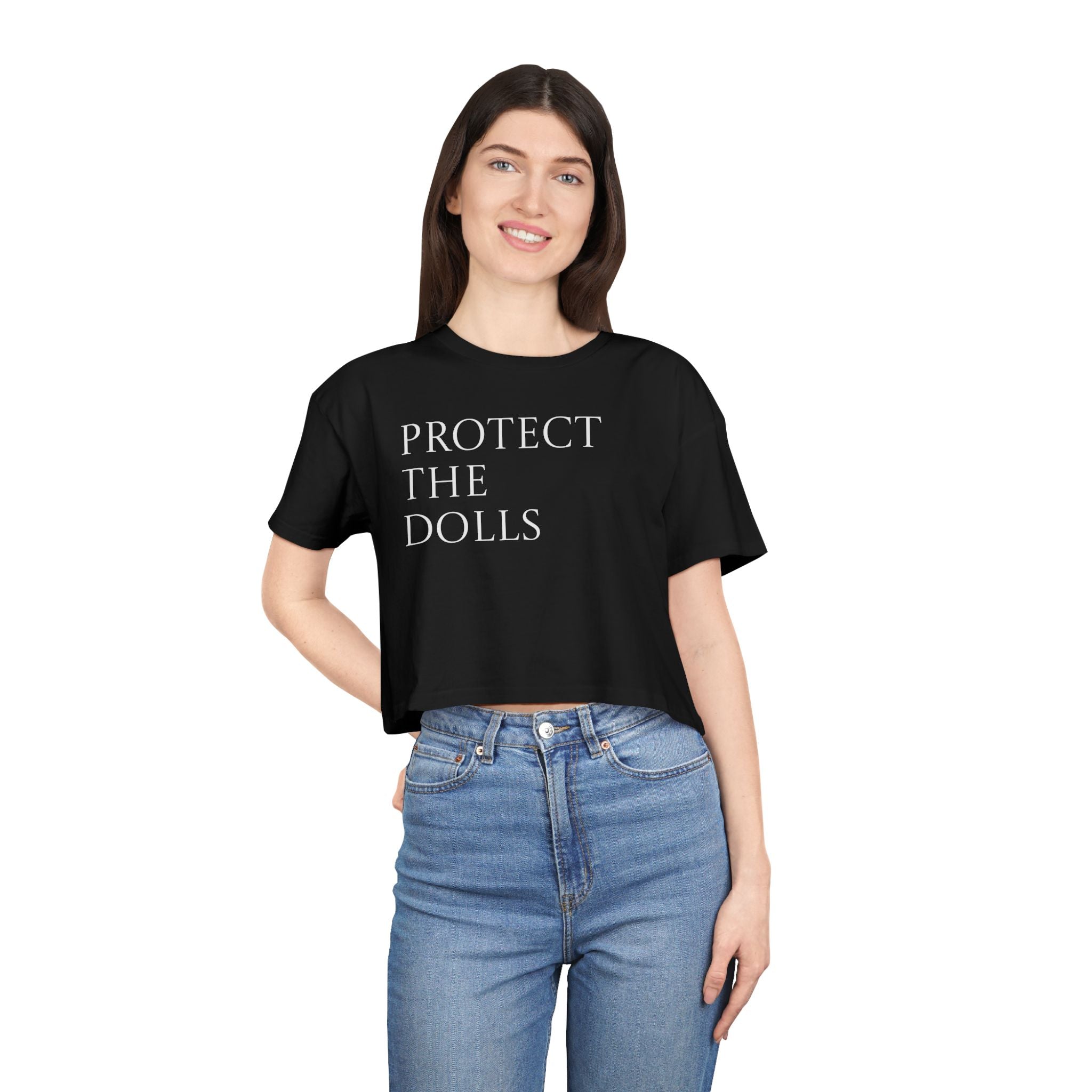 Crop Tee LGBTIQ Trans Solidarity Shirt - USA Shipping - Justice Candy Apparel