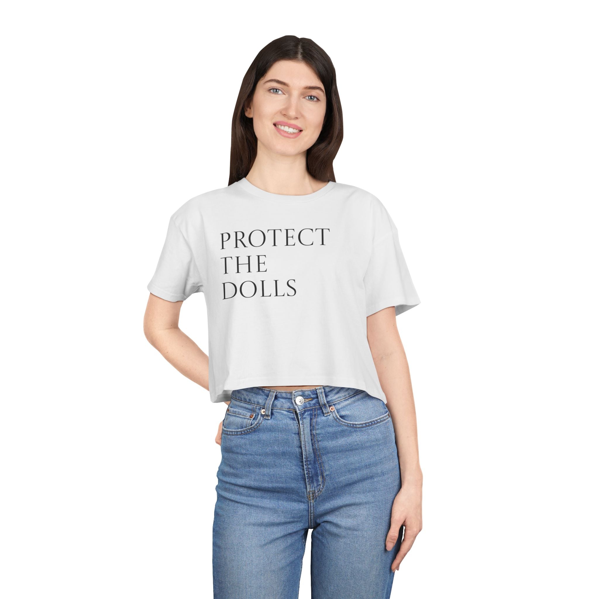 Crop Tee LGBTIQ Trans Solidarity Shirt - USA Shipping - Justice Candy Apparel