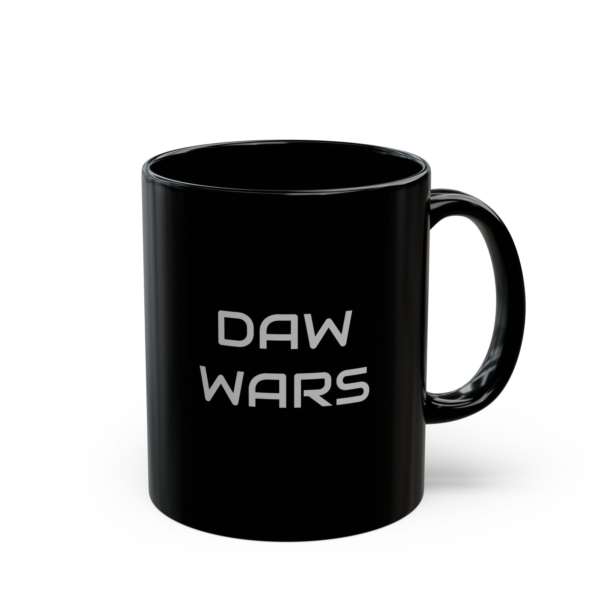 DAW WARS design Black Mug (11oz) - Justice Candy Apparel