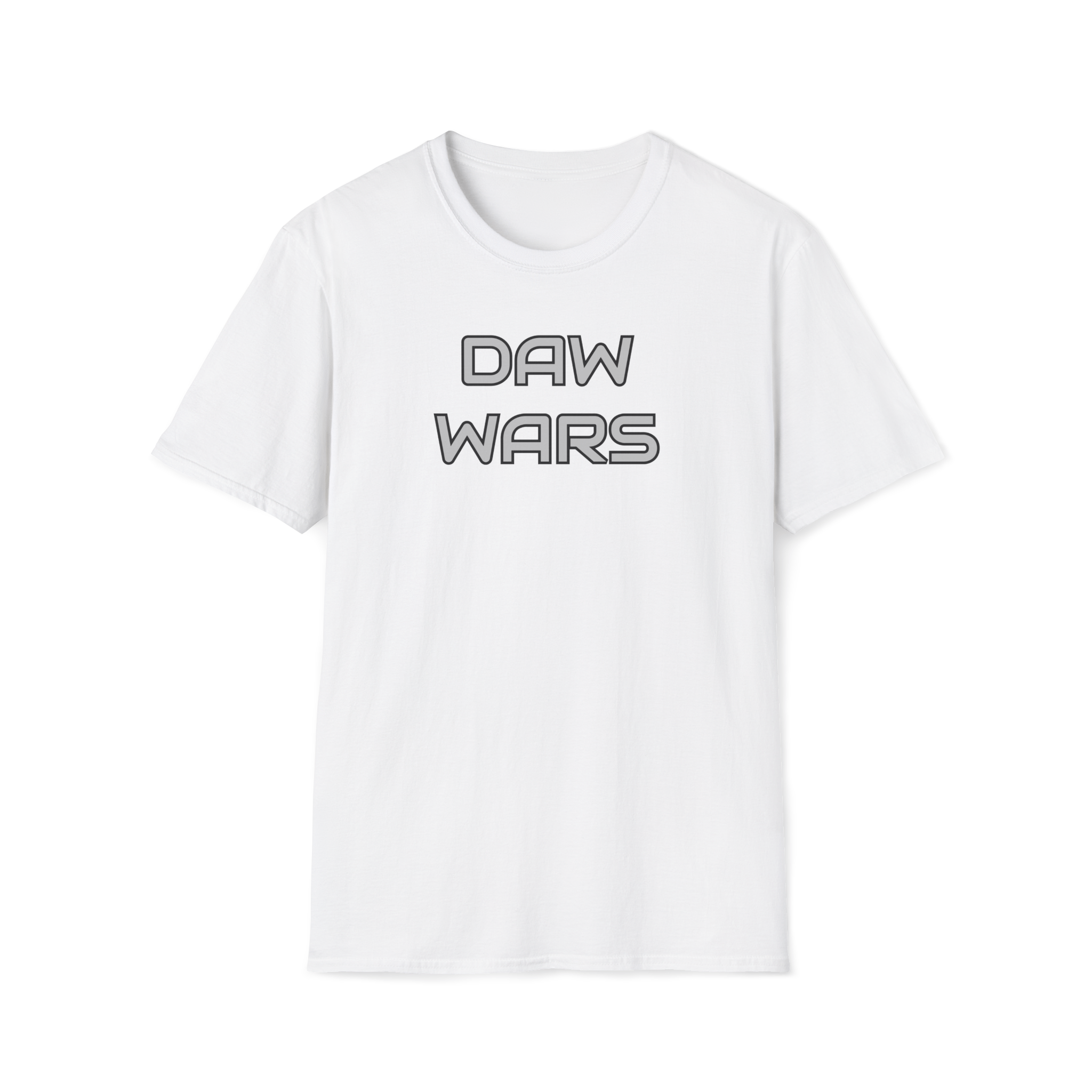 DAW WARS T-Shirt Digital Audio Workstation Merchandise - Gildan 64000 - Justice Candy Apparel