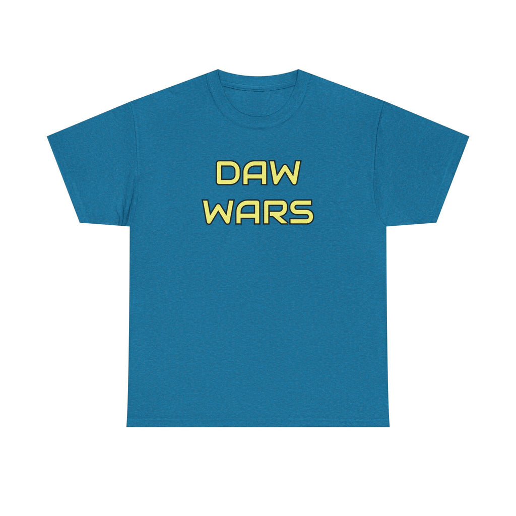 DAW Wars - Yellow Logo - Unisex Heavy Cotton Tee - Justice Candy Apparel