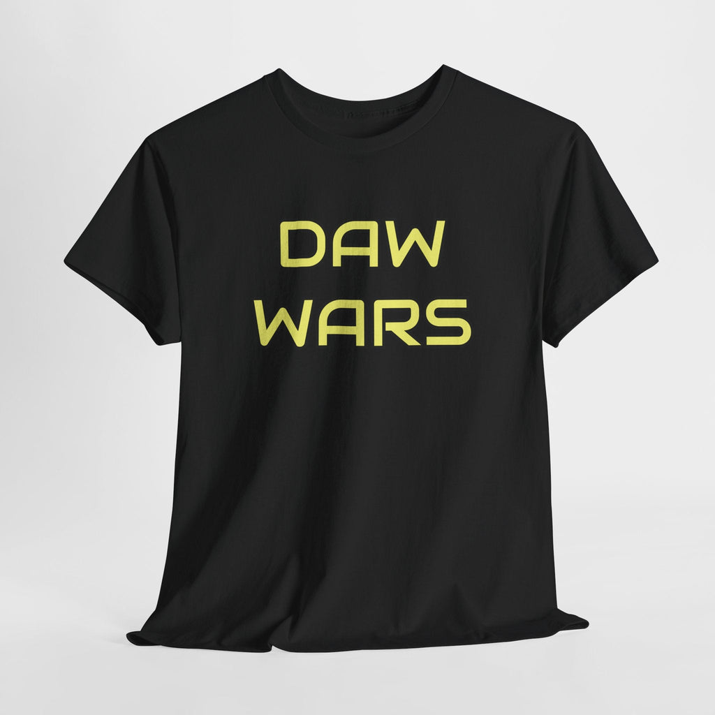 DAW Wars - Yellow Logo - Unisex Heavy Cotton Tee - Justice Candy Apparel