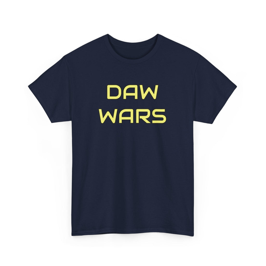DAW Wars - Yellow Logo - Unisex Heavy Cotton Tee - Justice Candy Apparel