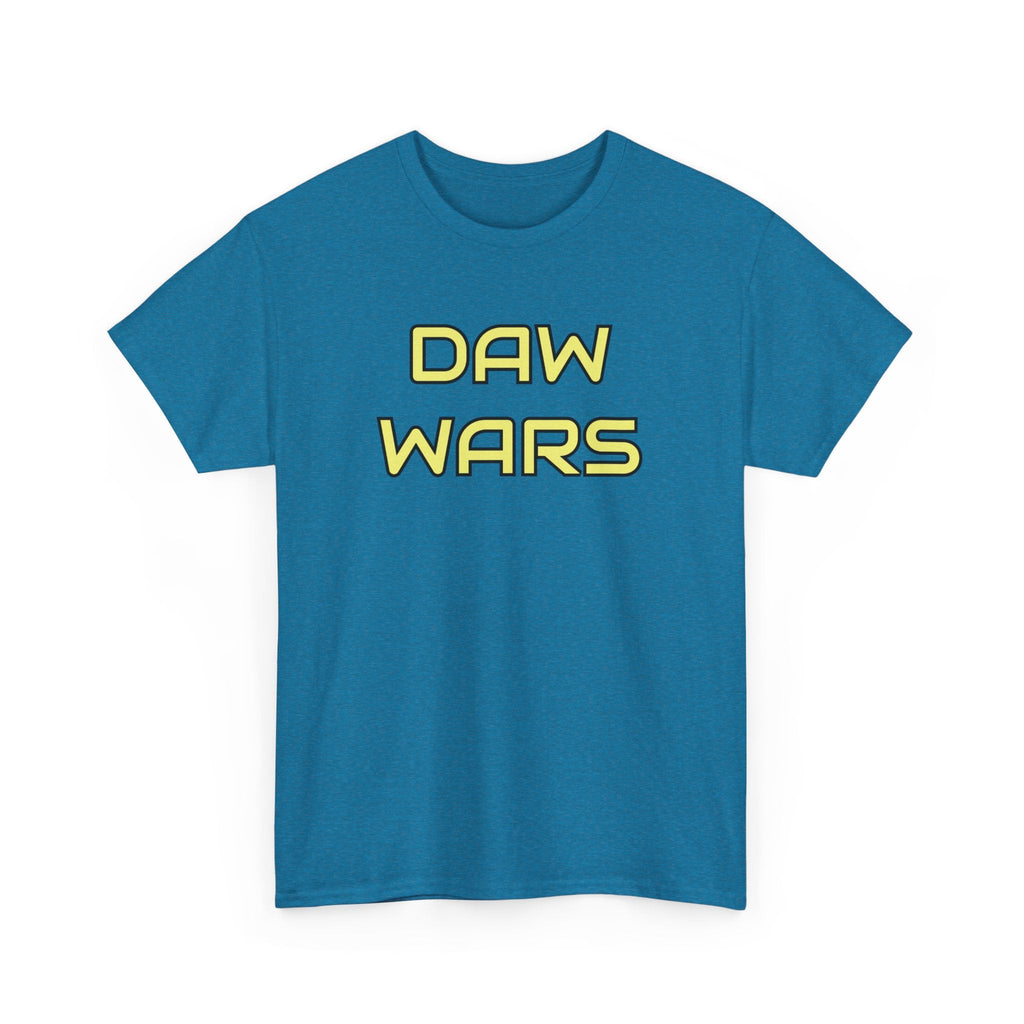 DAW Wars - Yellow Logo - Unisex Heavy Cotton Tee - Justice Candy Apparel