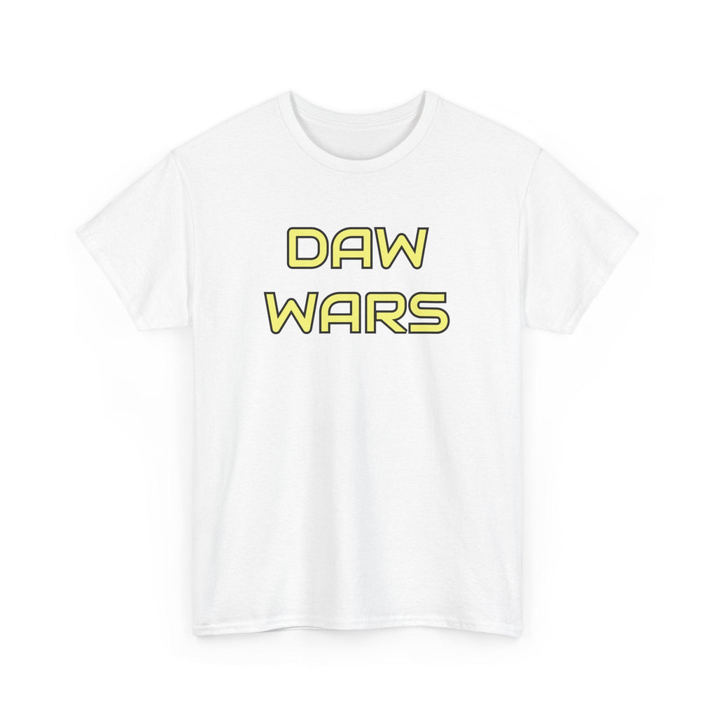 DAW Wars - Yellow Logo - Unisex Heavy Cotton Tee - Justice Candy Apparel