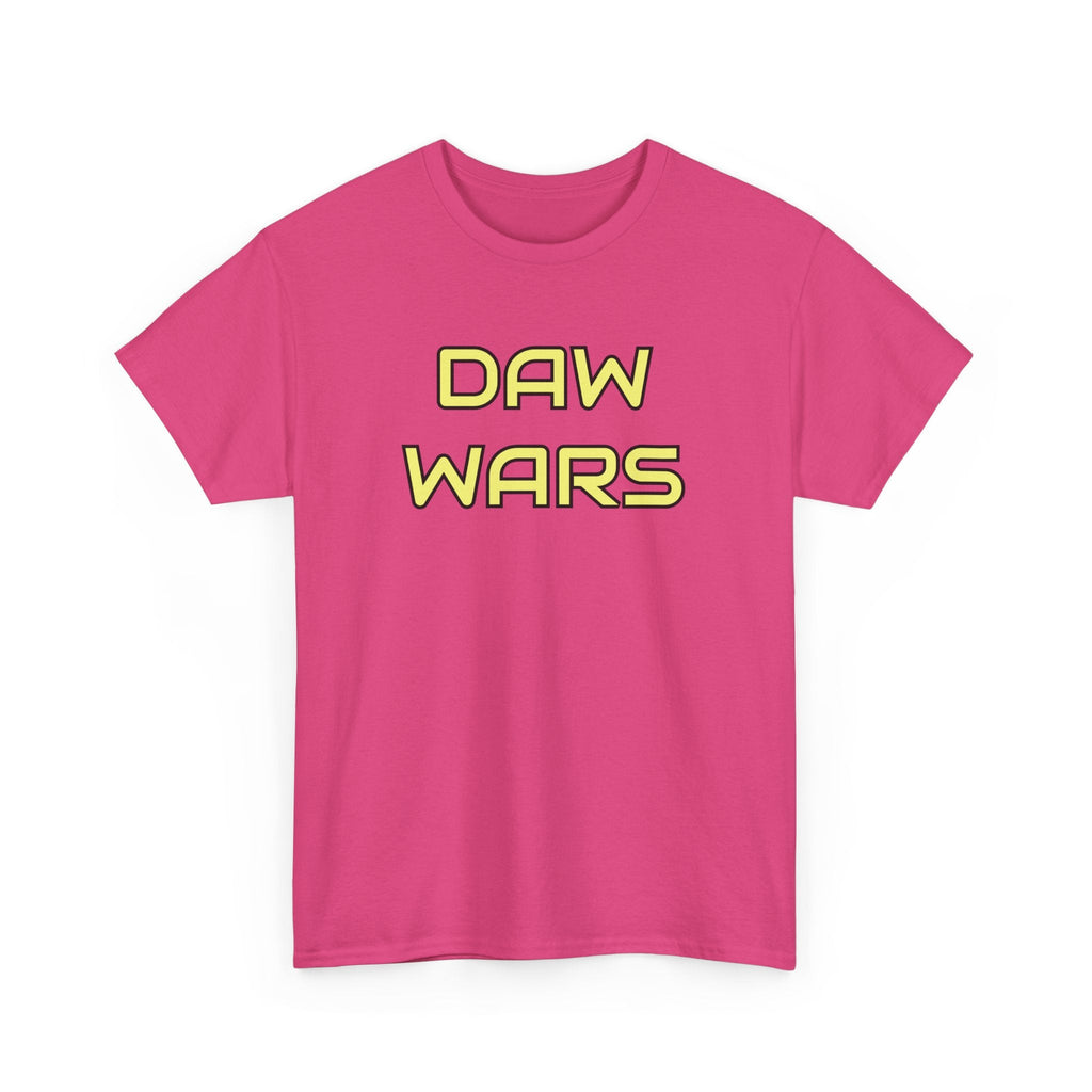 DAW Wars - Yellow Logo - Unisex Heavy Cotton Tee - Justice Candy Apparel