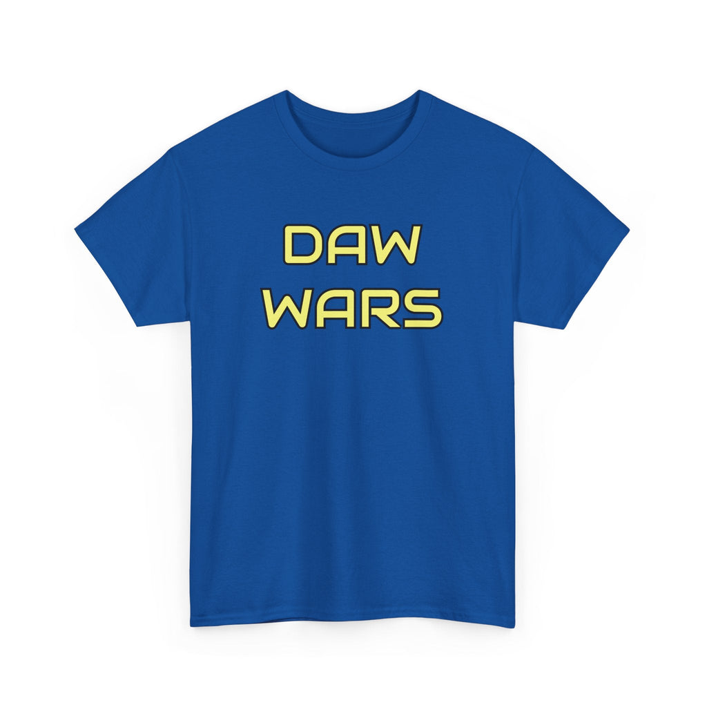 DAW Wars - Yellow Logo - Unisex Heavy Cotton Tee - Justice Candy Apparel