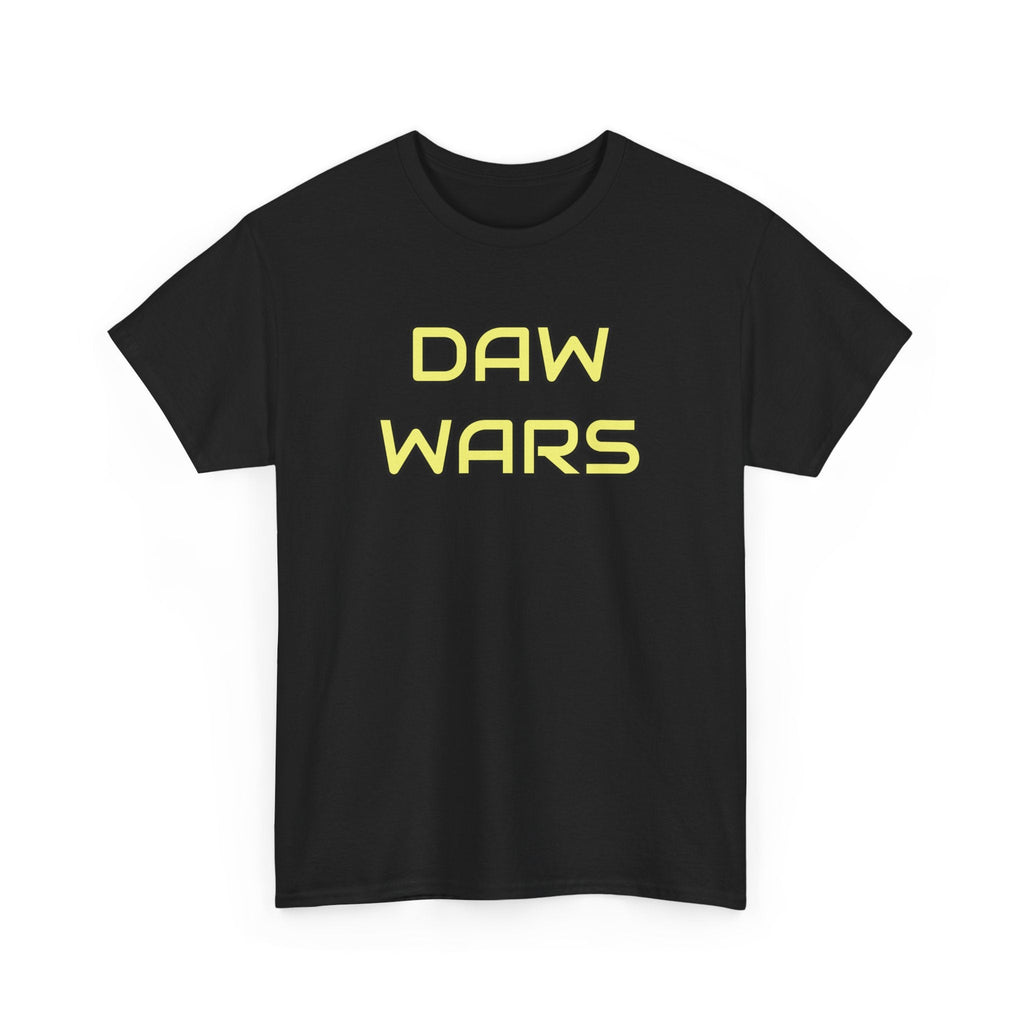 DAW Wars - Yellow Logo - Unisex Heavy Cotton Tee - Justice Candy Apparel