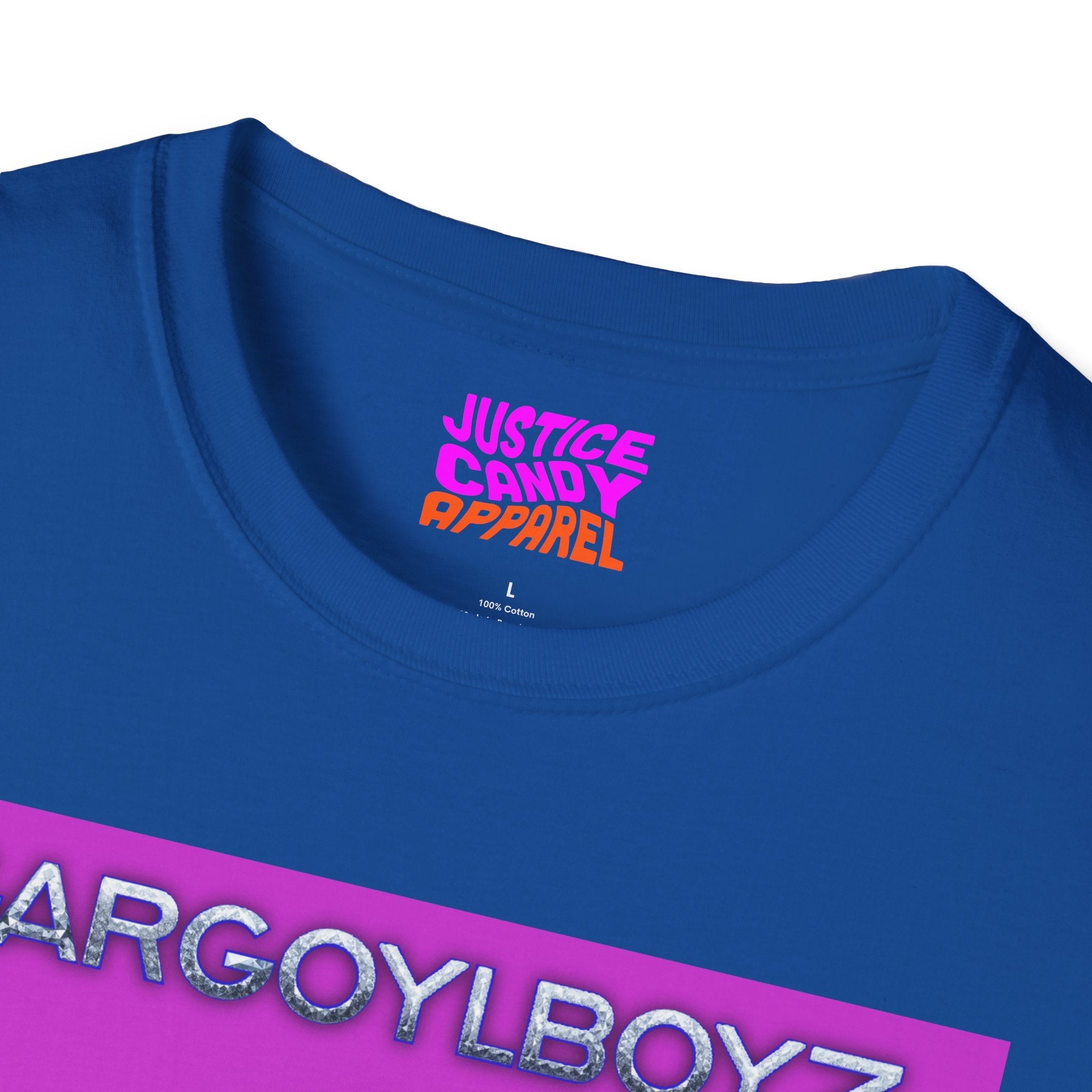 Gargoylboyz 'mud' - Vibrant Magenta Graphic Tee - Sydney Trap Collective - Justice Candy Apparel