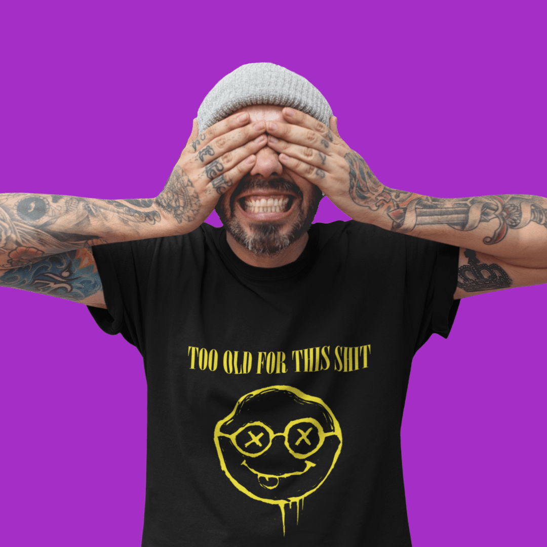 Gen X Grunge Rock Nostalgia T-Shirt - Nineties Vibes! Bella+Canvas 3001 - Justice Candy Apparel