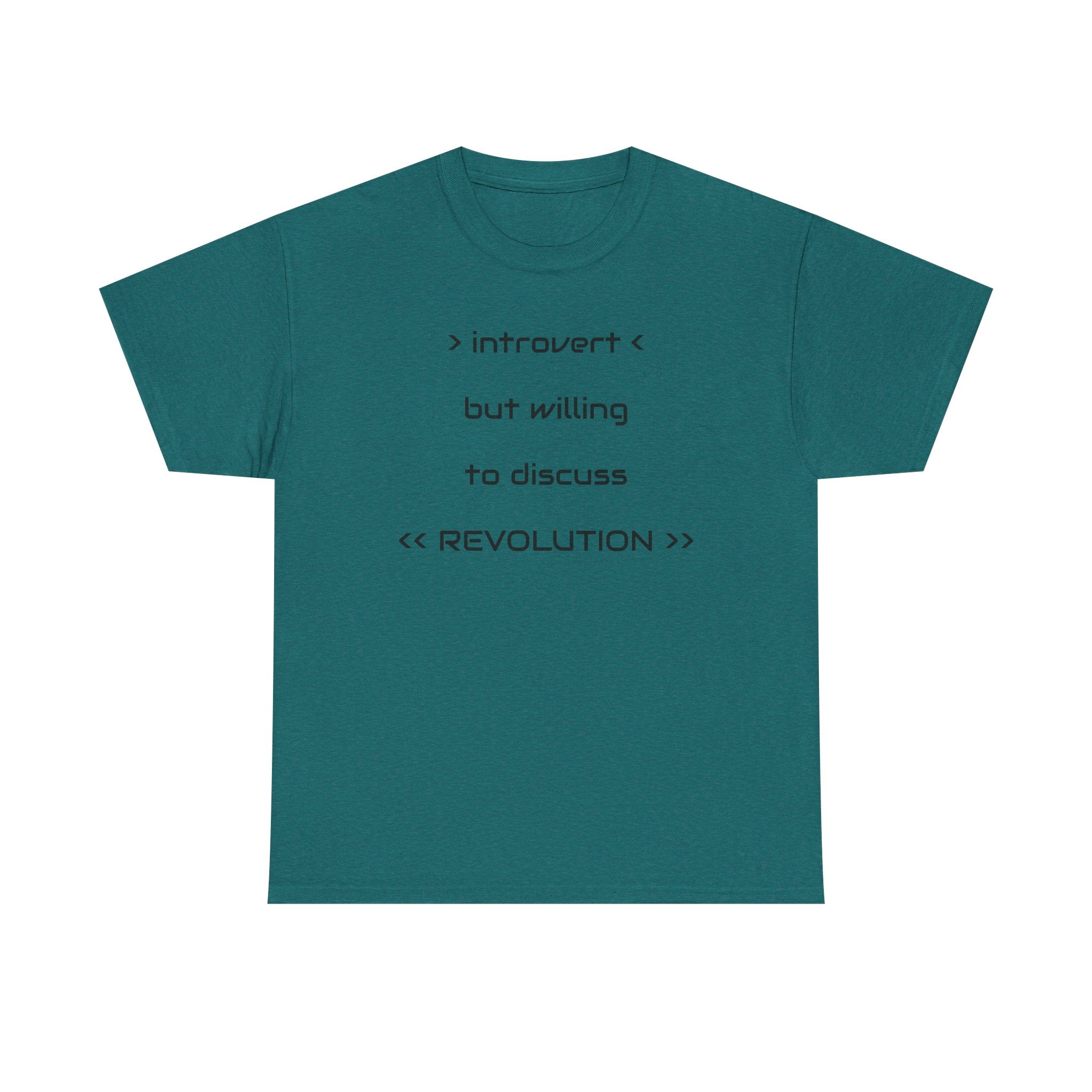 Introvert Revolution Tee, Introvert Humor Shirt - Justice Candy Apparel