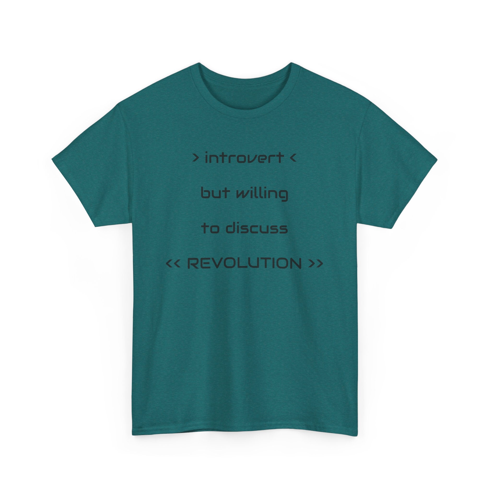 Introvert Revolution Tee, Introvert Humor Shirt - Justice Candy Apparel