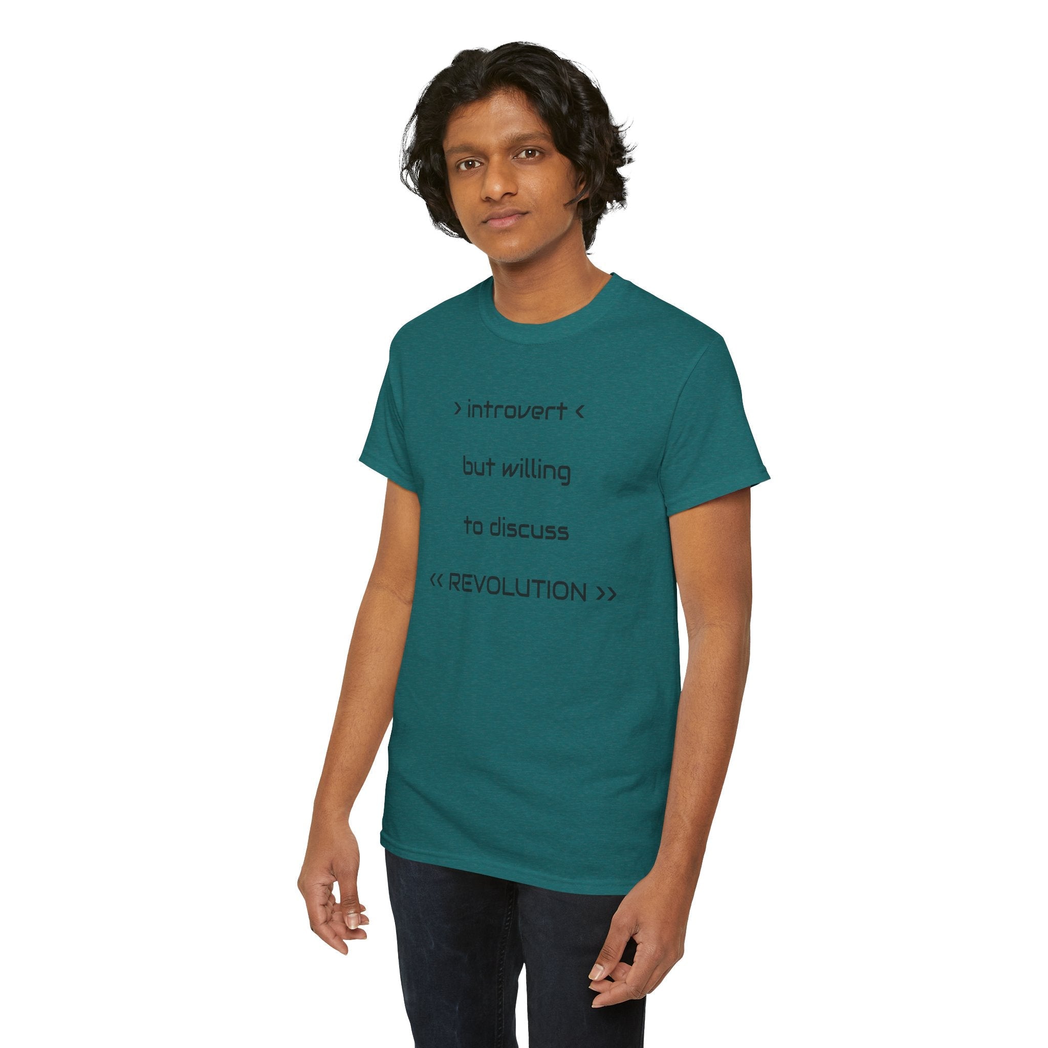 Introvert Revolution Tee, Introvert Humor Shirt - Justice Candy Apparel