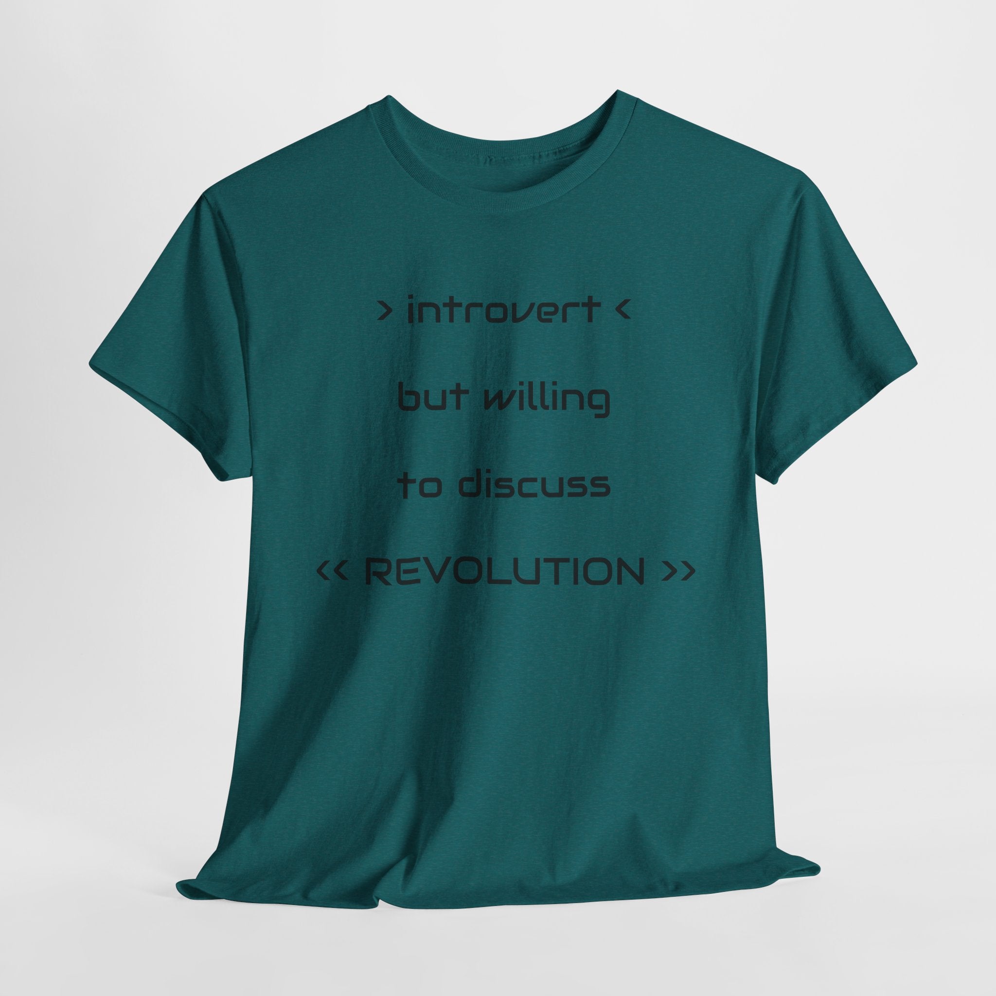 Introvert Revolution Tee, Introvert Humor Shirt - Justice Candy Apparel
