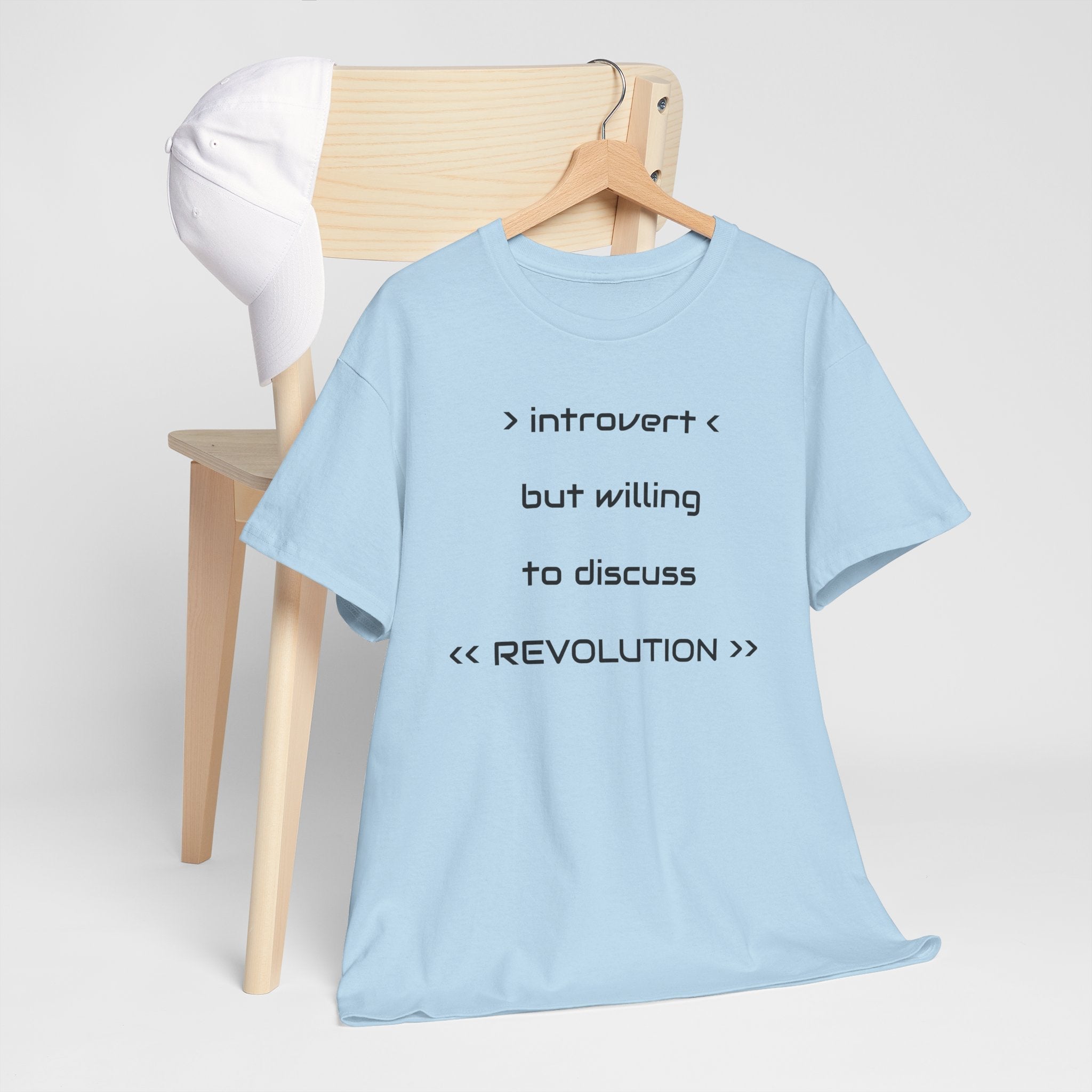 Introvert Revolution Tee, Introvert Humor Shirt - Justice Candy Apparel