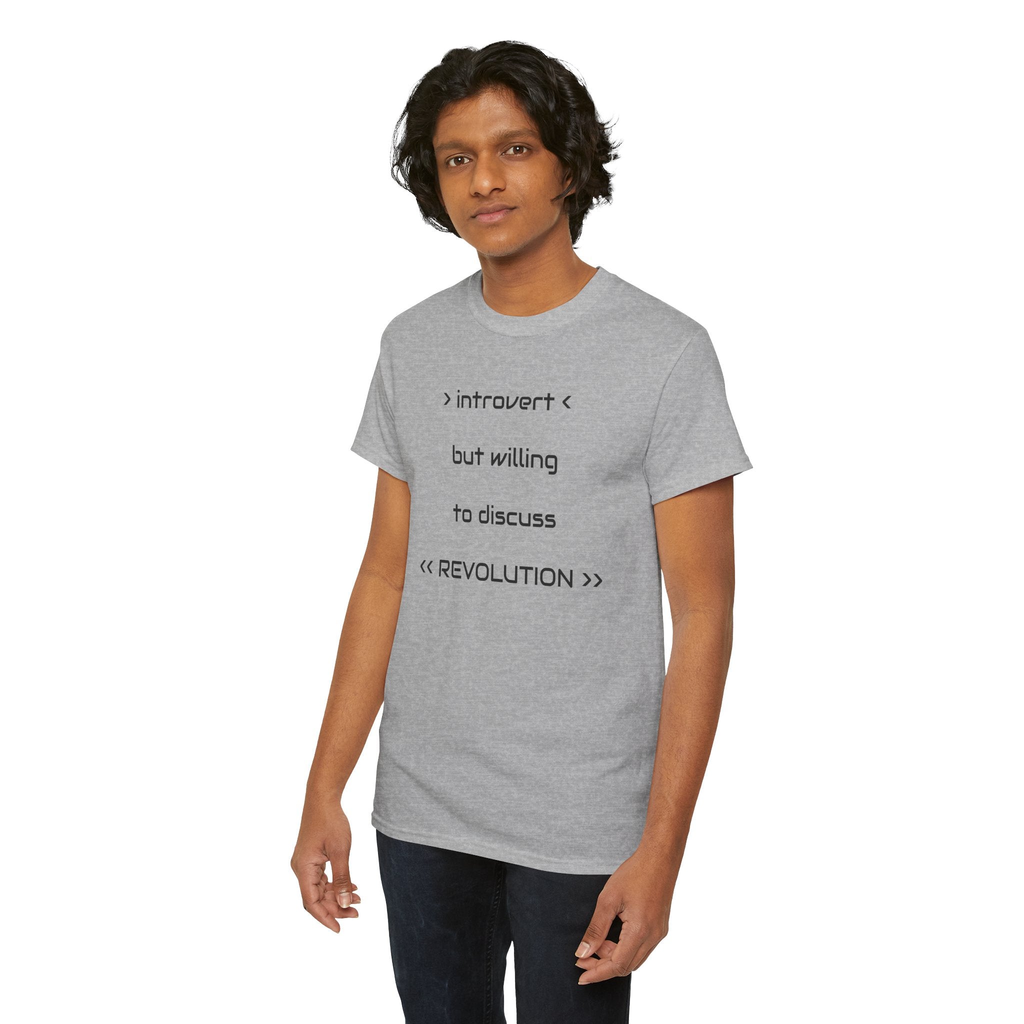 Introvert Revolution Tee, Introvert Humor Shirt - Justice Candy Apparel