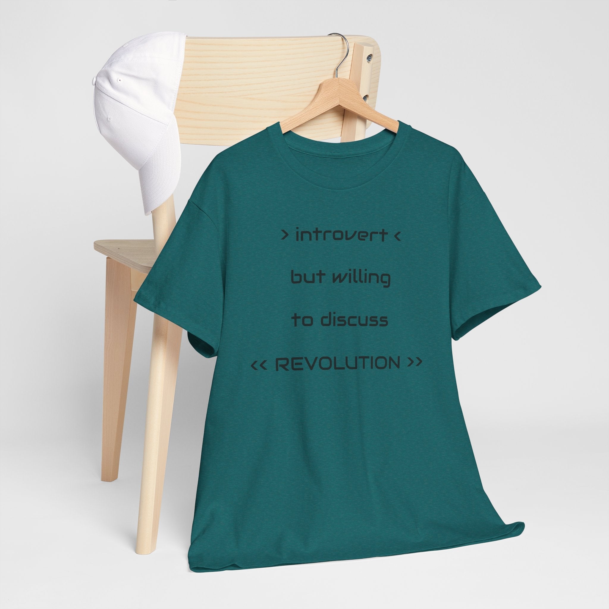 Introvert Revolution Tee, Introvert Humor Shirt - Justice Candy Apparel