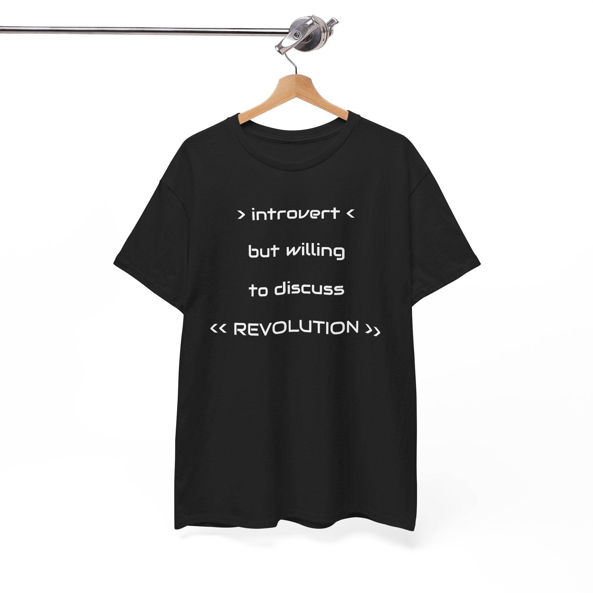 Introvert Revolution Tee, Introvert Humor Shirt - Justice Candy Apparel