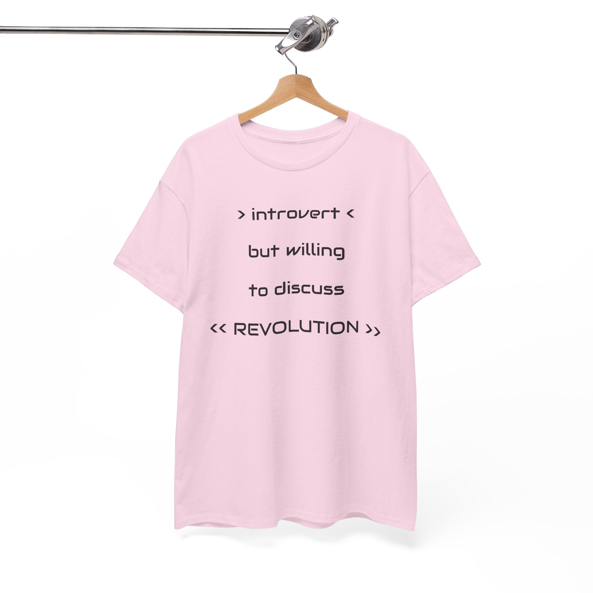 Introvert Revolution Tee, Introvert Humor Shirt - Justice Candy Apparel