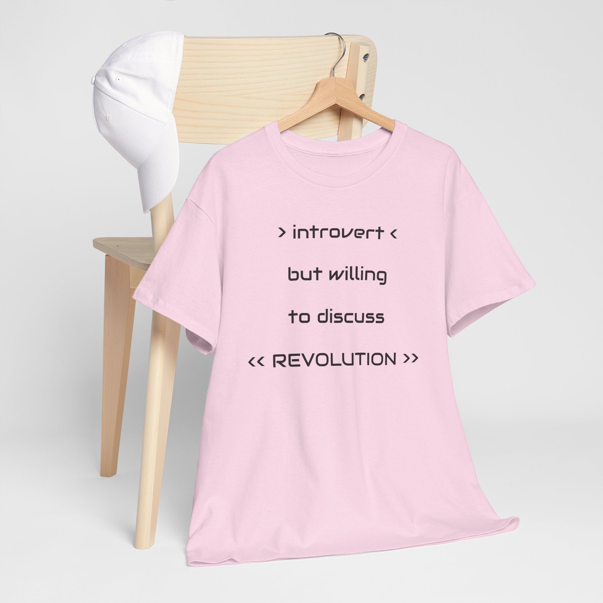 Introvert Revolution Tee, Introvert Humor Shirt - Justice Candy Apparel