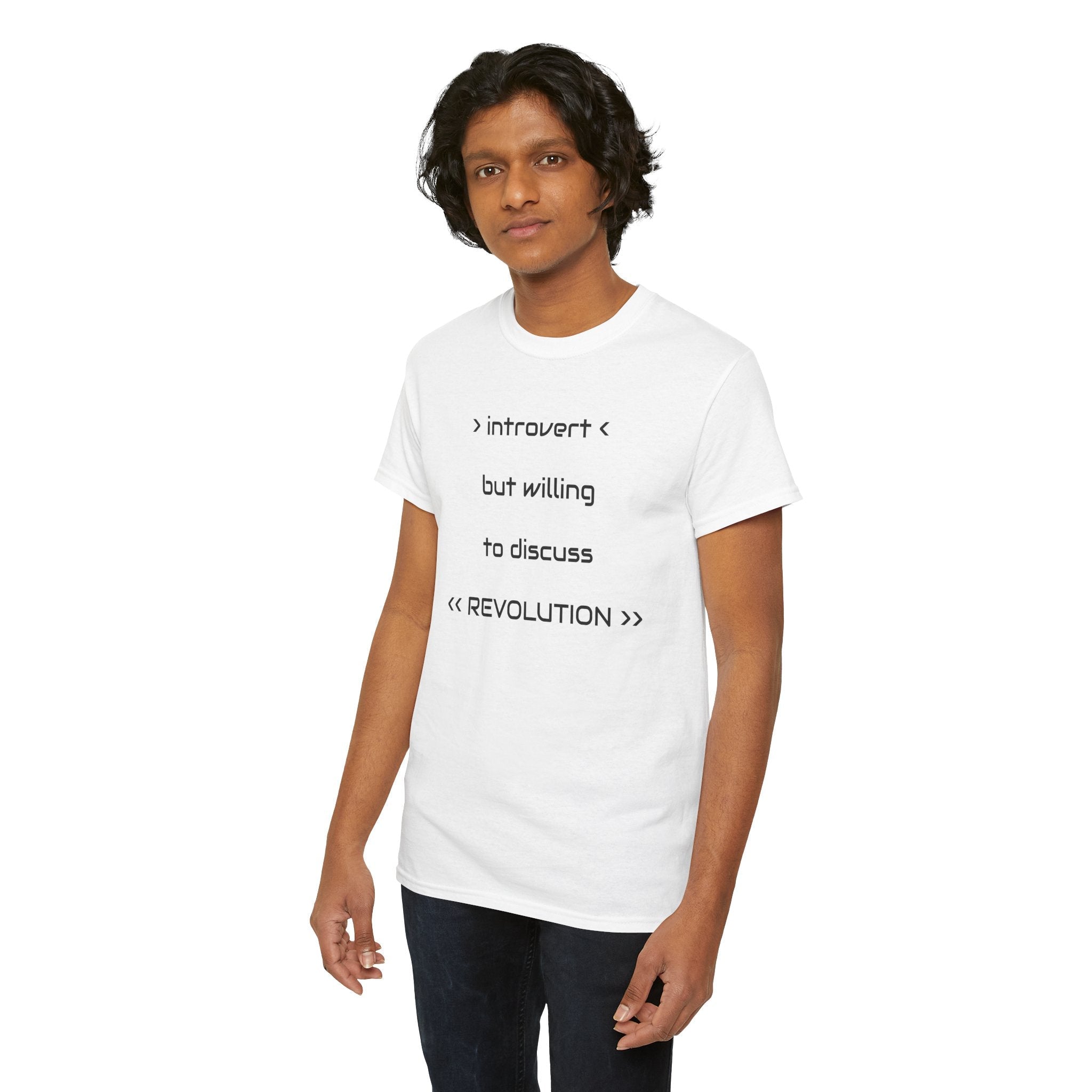 Introvert Revolution Tee, Introvert Humor Shirt - Justice Candy Apparel