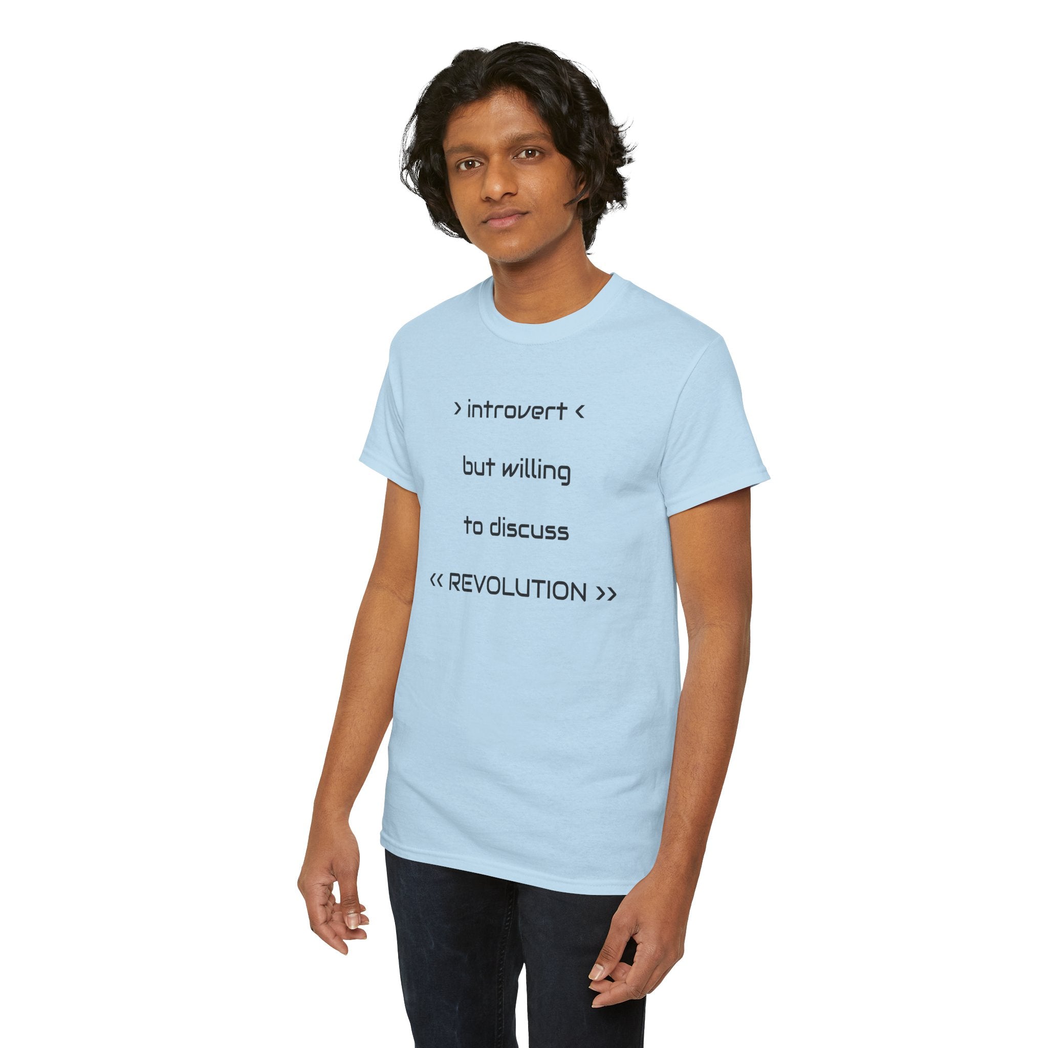 Introvert Revolution Tee, Introvert Humor Shirt - Justice Candy Apparel