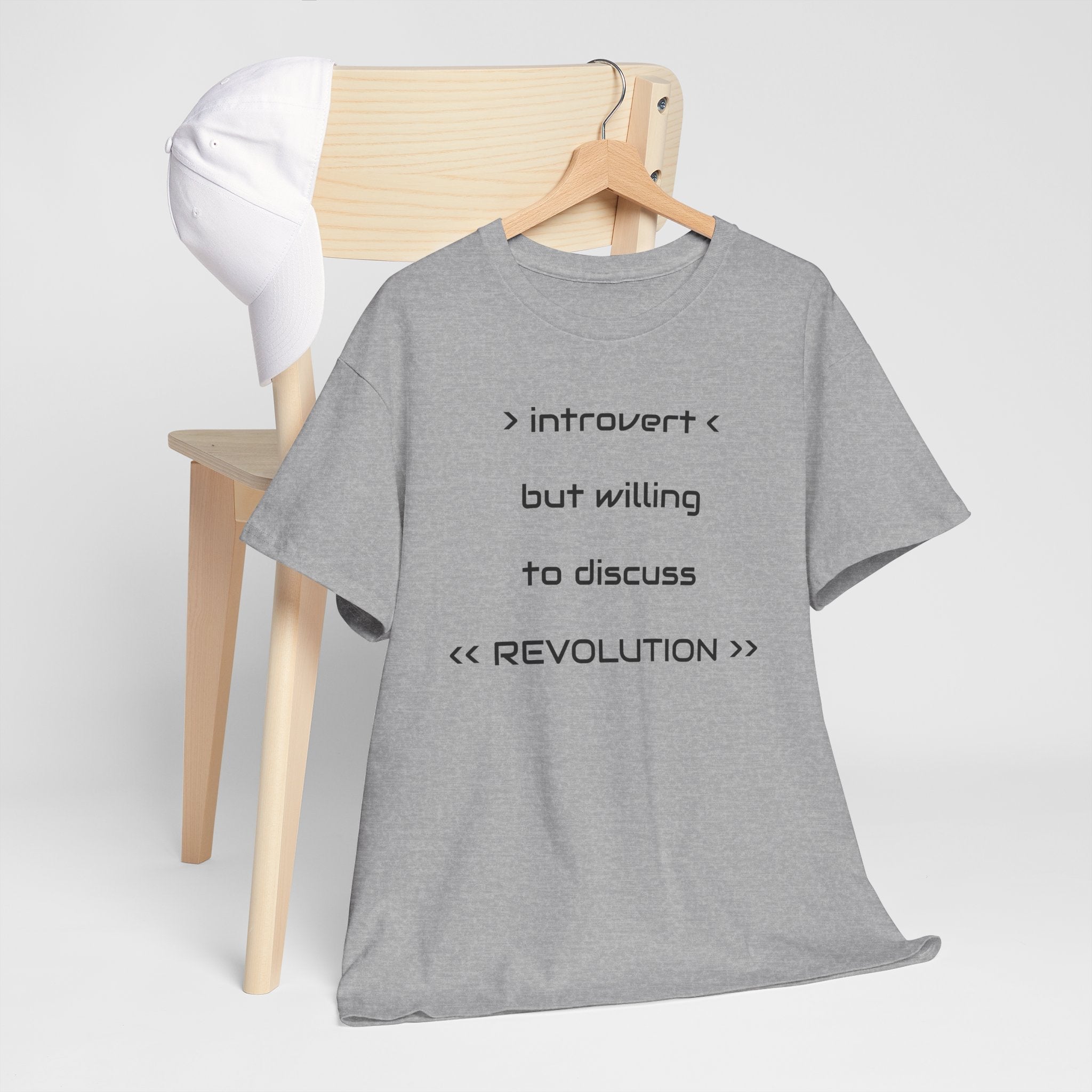 Introvert Revolution Tee, Introvert Humor Shirt - Justice Candy Apparel