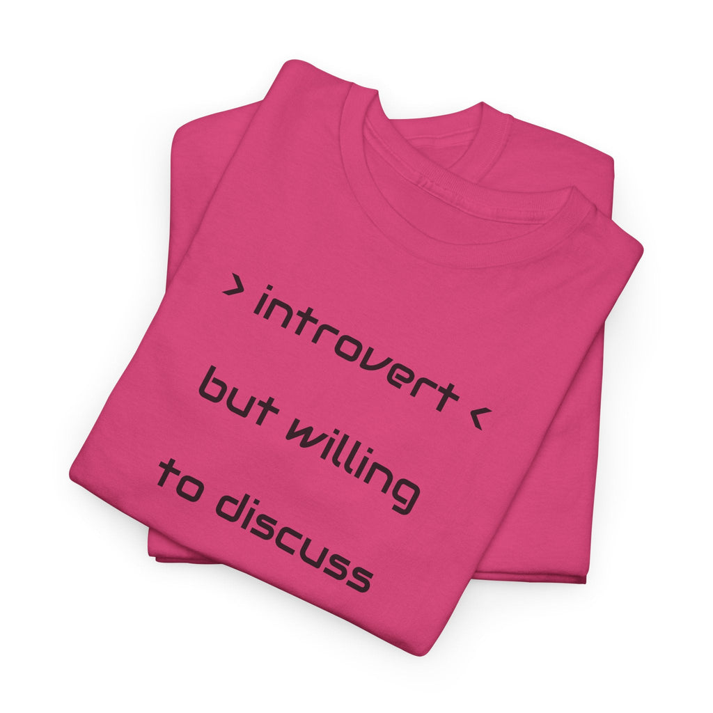 Introvert Revolution Tee, Introvert Humor Shirt - Justice Candy Apparel