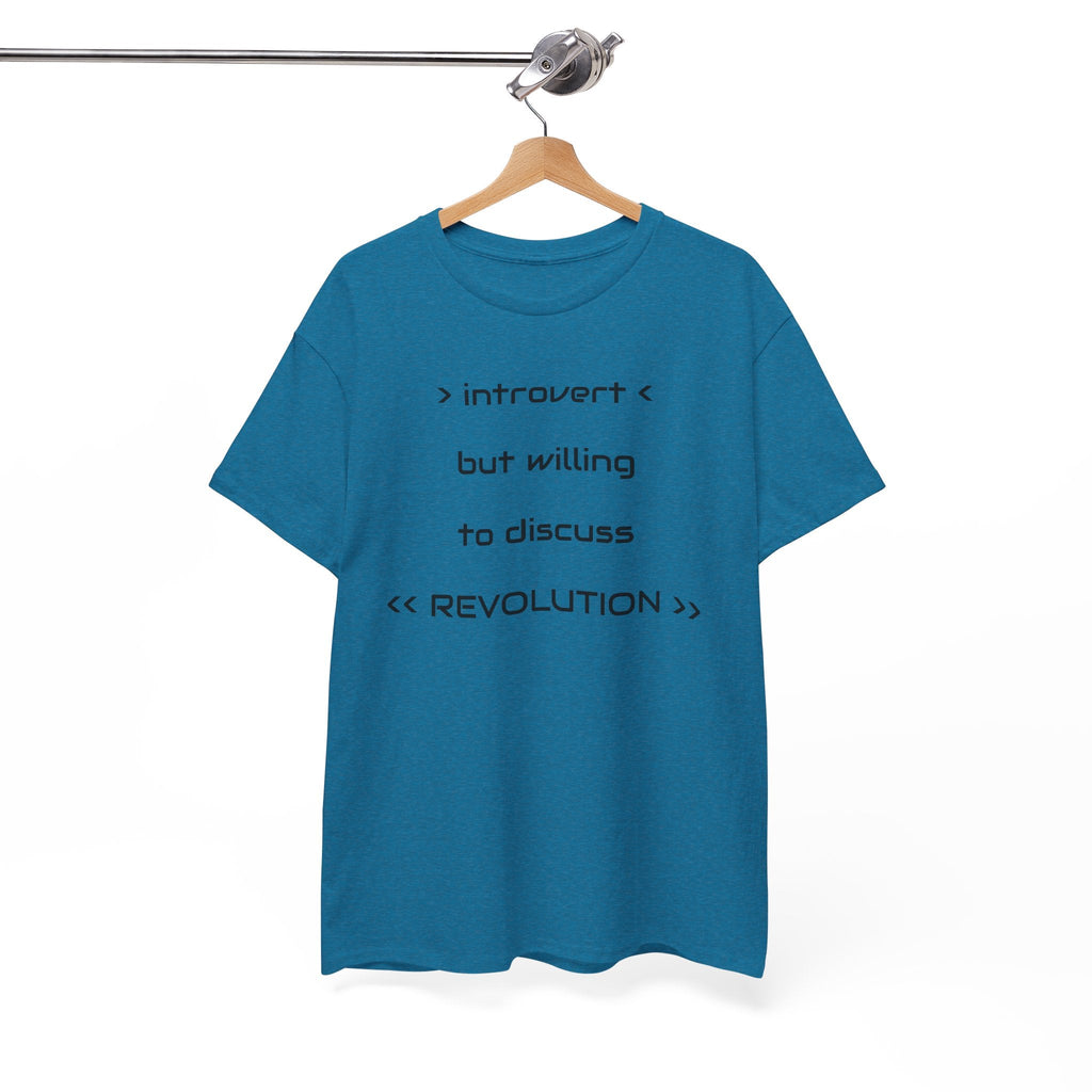 Introvert Revolution Tee, Introvert Humor Shirt - Justice Candy Apparel