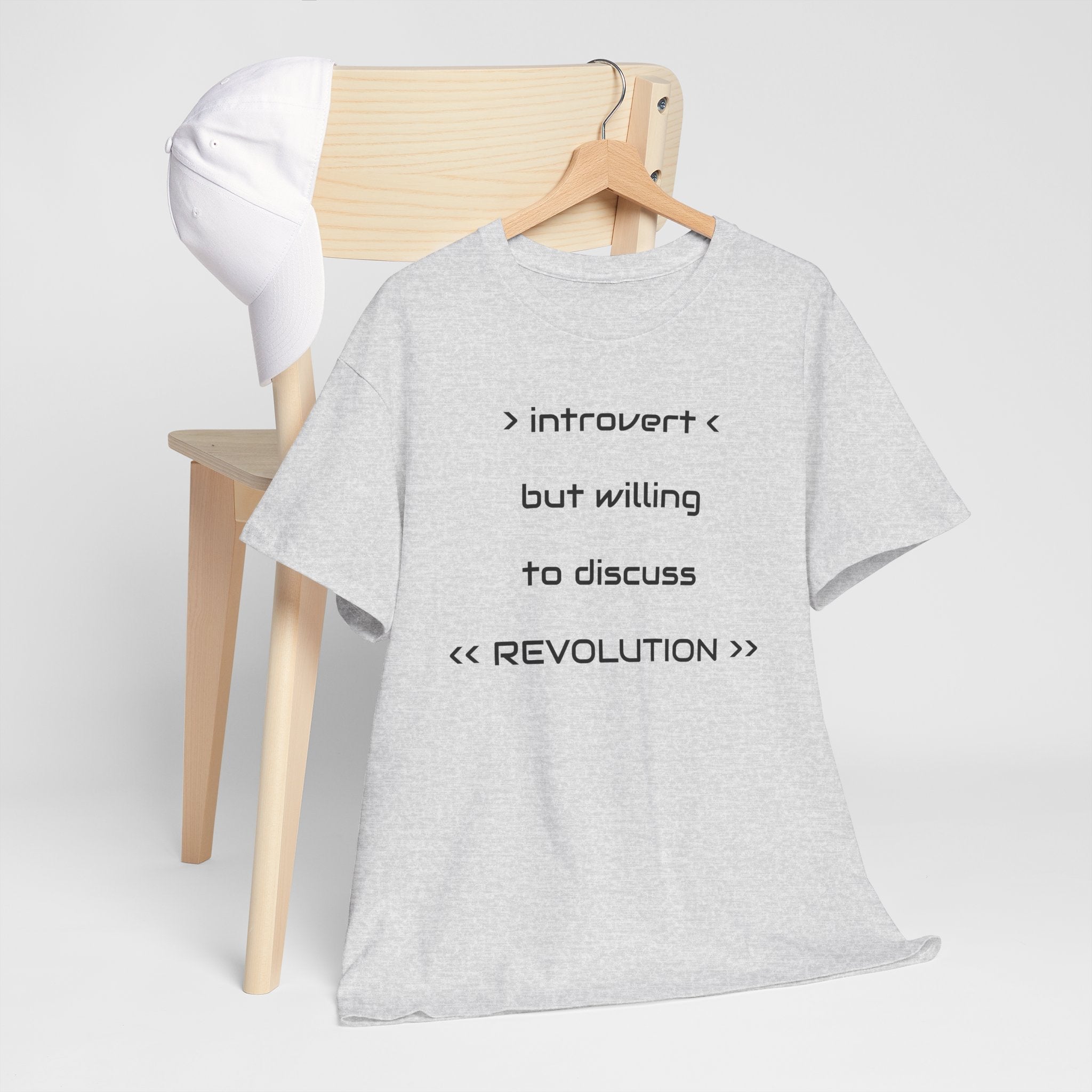 Introvert Revolution Tee, Introvert Humor Shirt - Justice Candy Apparel